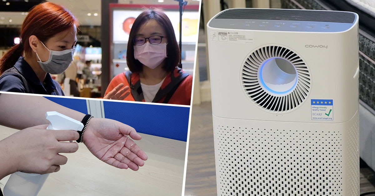 民眾抗疫需求激增，除了口罩與酒精，具有過醫療院所專業認證的空氣清淨機銷量也連帶攀升。