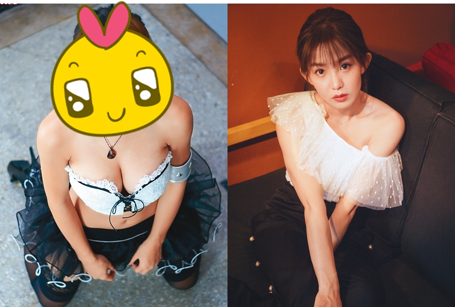 郭書瑤以一支「殺很大」廣告而走紅，她剛出道時屬可愛型，但鼻塌、有嬰兒肥；現今郭書瑤的臉蛋相當精緻，整牙後下巴變尖，鼻子也跟著變挺直許多。（左圖為翻攝自《殺Online》官網）