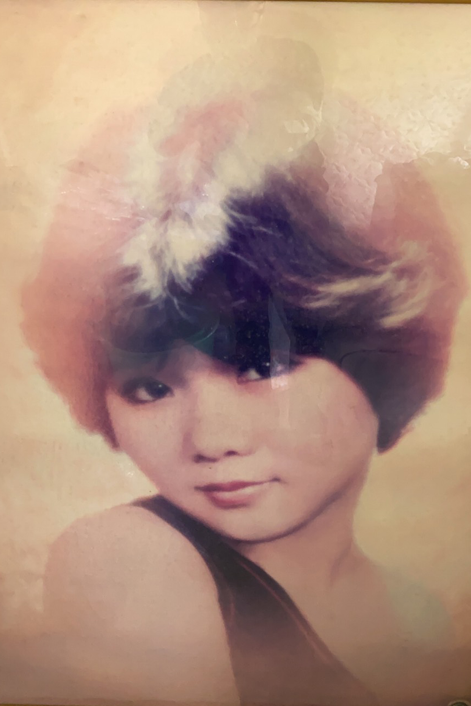 朱桂紅年輕時外型漂亮可愛,追求者也不少。(朱桂紅提供)