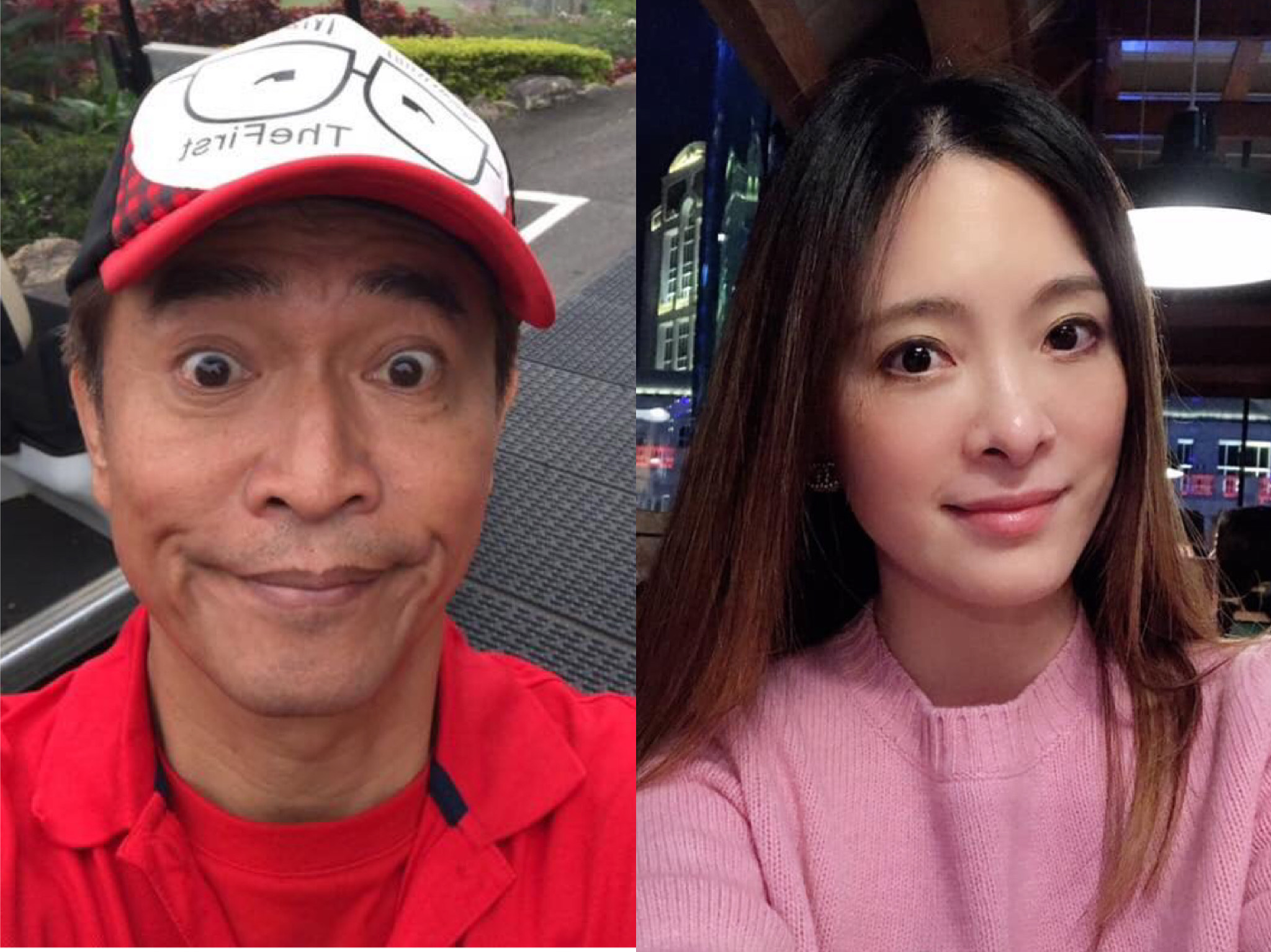 吳宗憲對於劉真開腦一事表示不方便代家屬回答。（合成圖，翻攝自吳宗憲、劉真臉書）