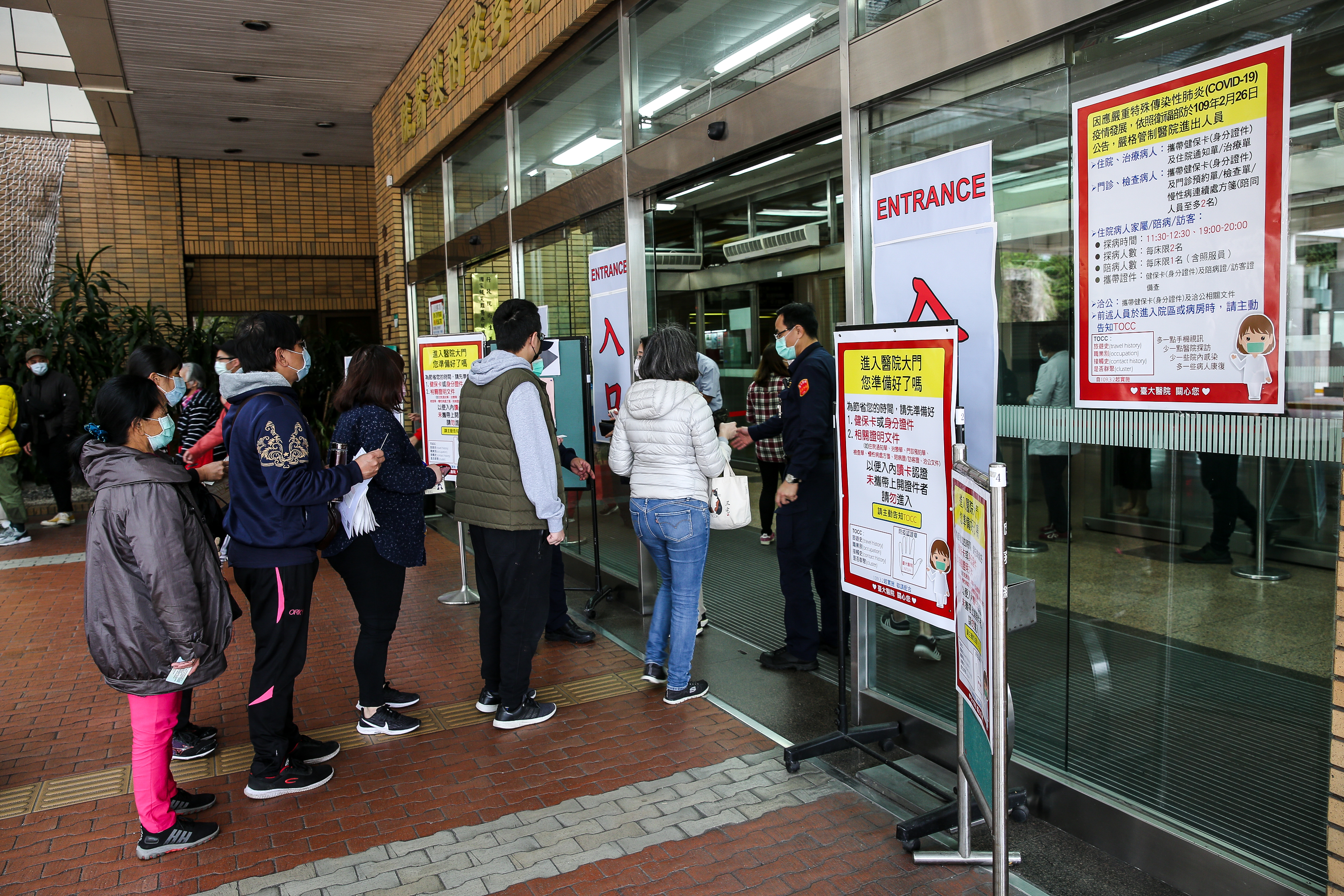 桃園市6日起11家急救責任醫院落實四大探病及陪病管制措施；醫院示意圖。（本刊資料照）