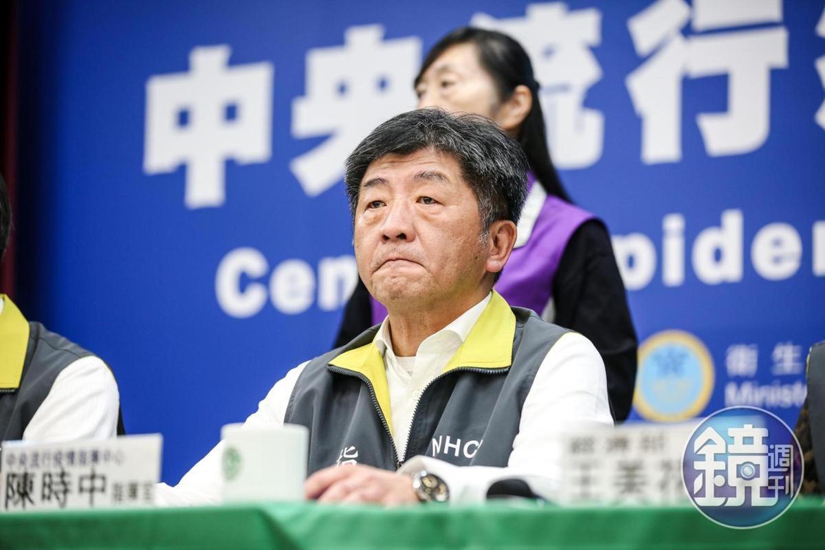 中央流行疫情指揮中心指揮官陳時中今（4日）下午回應無證移工問題。（本刊資料照）