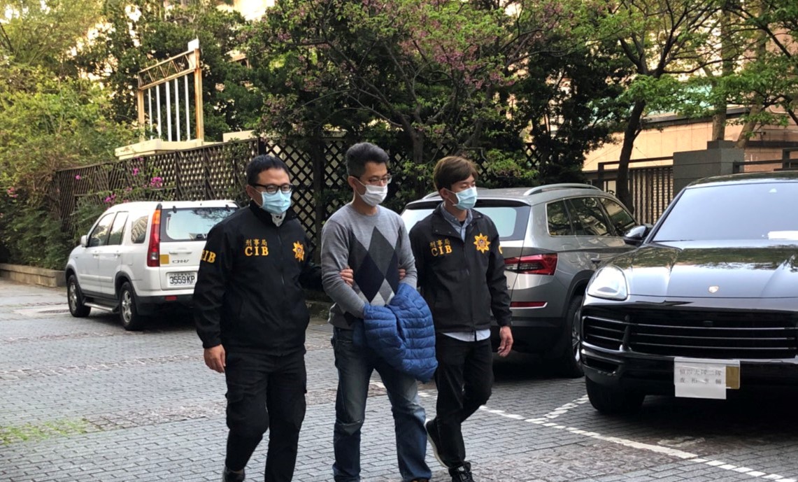 警方將陳嫌等人逮捕到案。（刑事局提供）