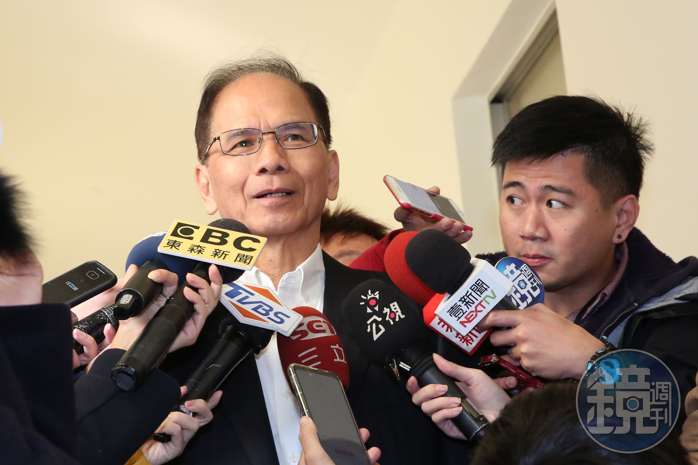 立法院長游錫堃兩度透過臉書發文，透露自己遭恐嚇，批警方辦案不力。圖為本刊資料照。