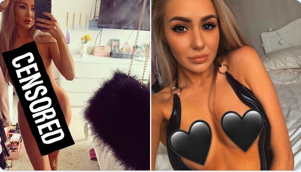 女優克洛伊戴蒙表示「看她的影片可以治新冠肺炎（武漢肺炎）。（翻攝自推特）