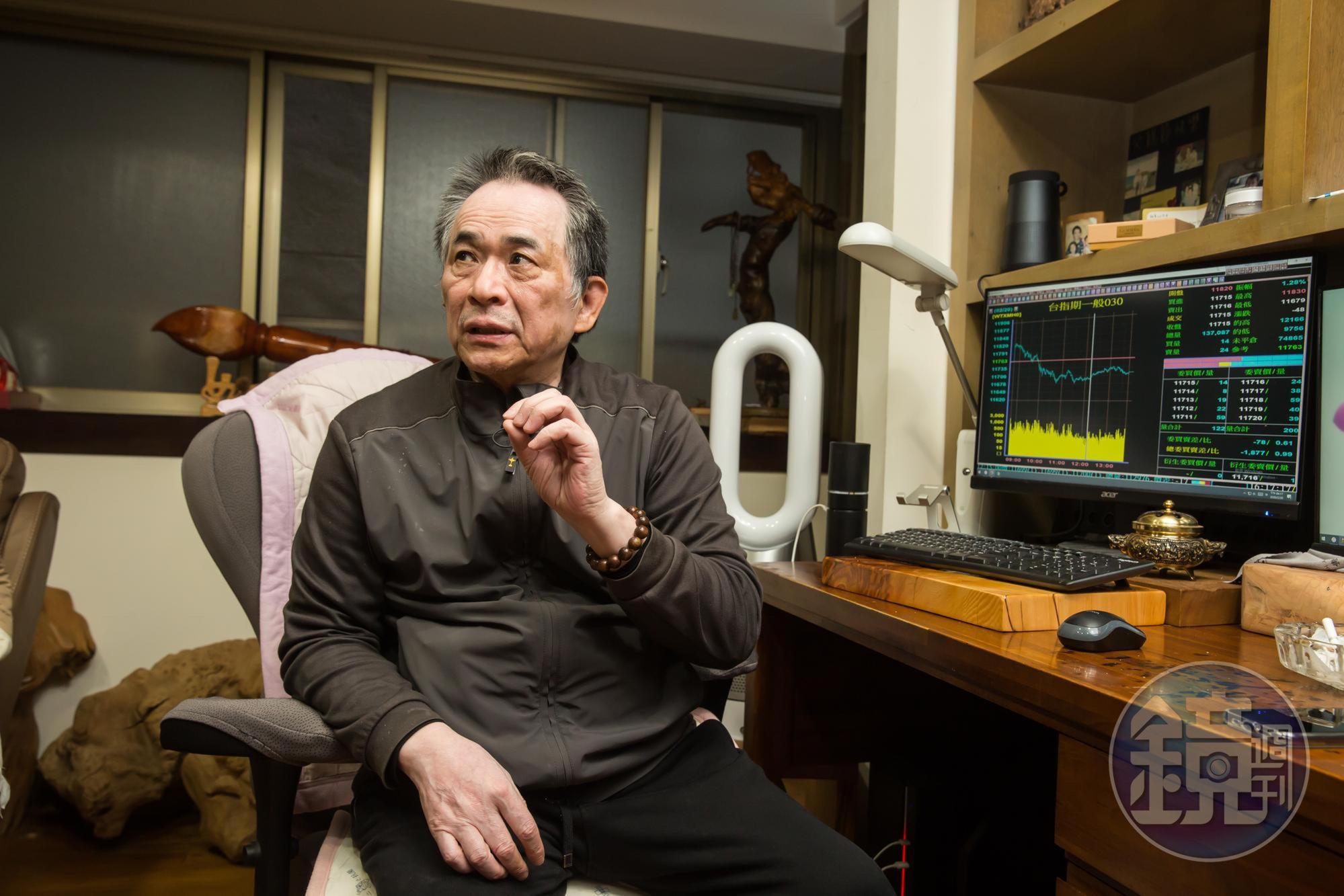 蕭明道將35年台股經驗，統整出一套進退有據的操作法則，大賺3億財富。