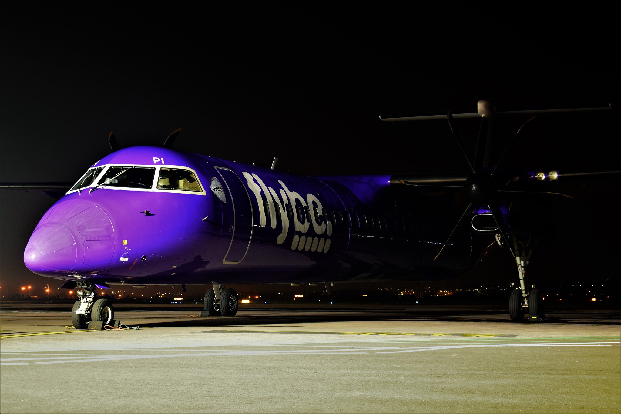 英國廉航弗萊比航空今（5日）宣布破產。（翻攝自Flybe臉書）