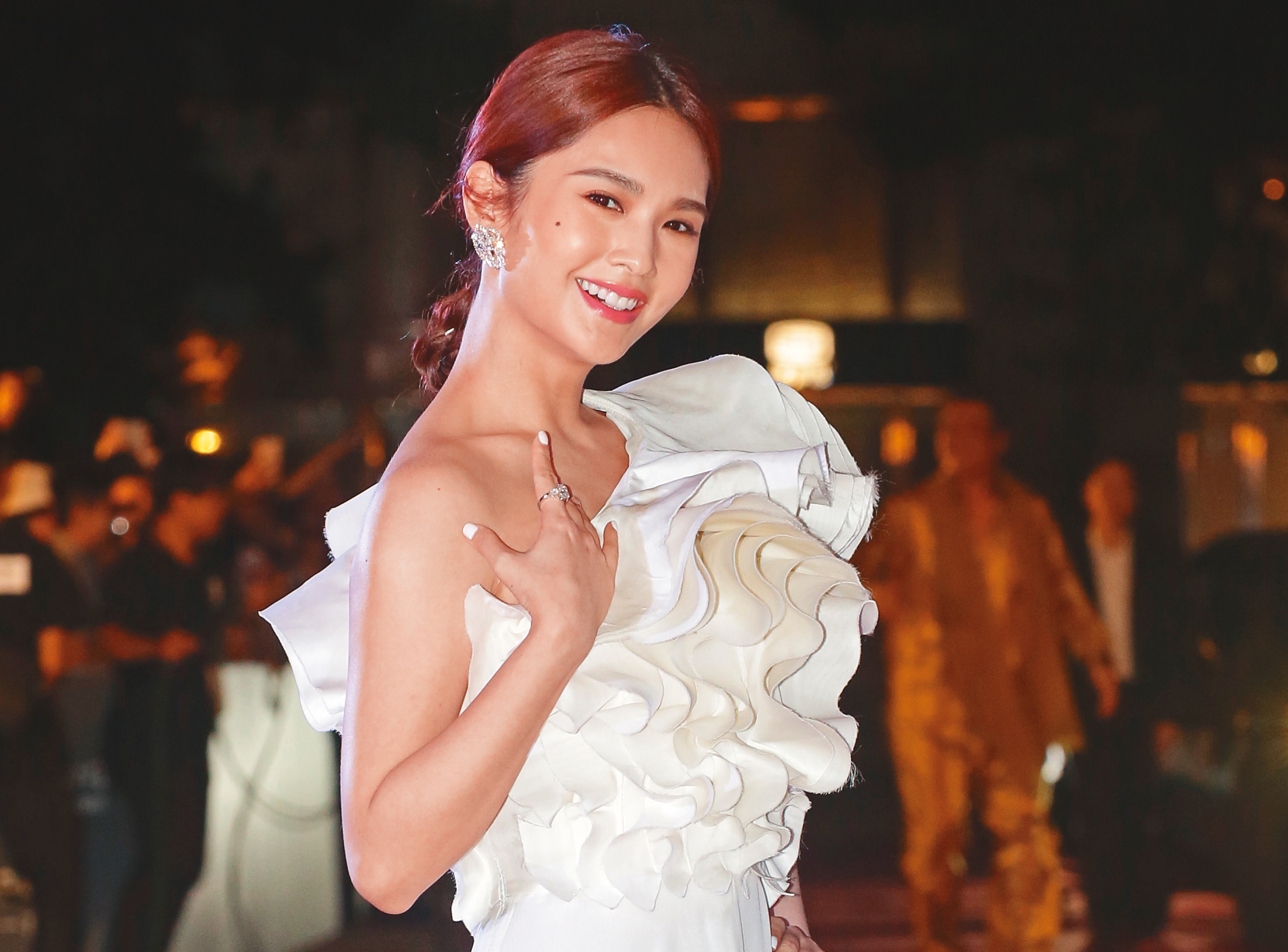 楊丞琳雖然成名已久，但當年製作人詹仁雄用她當《我猜》主持人，她始終沒忘了要報恩。