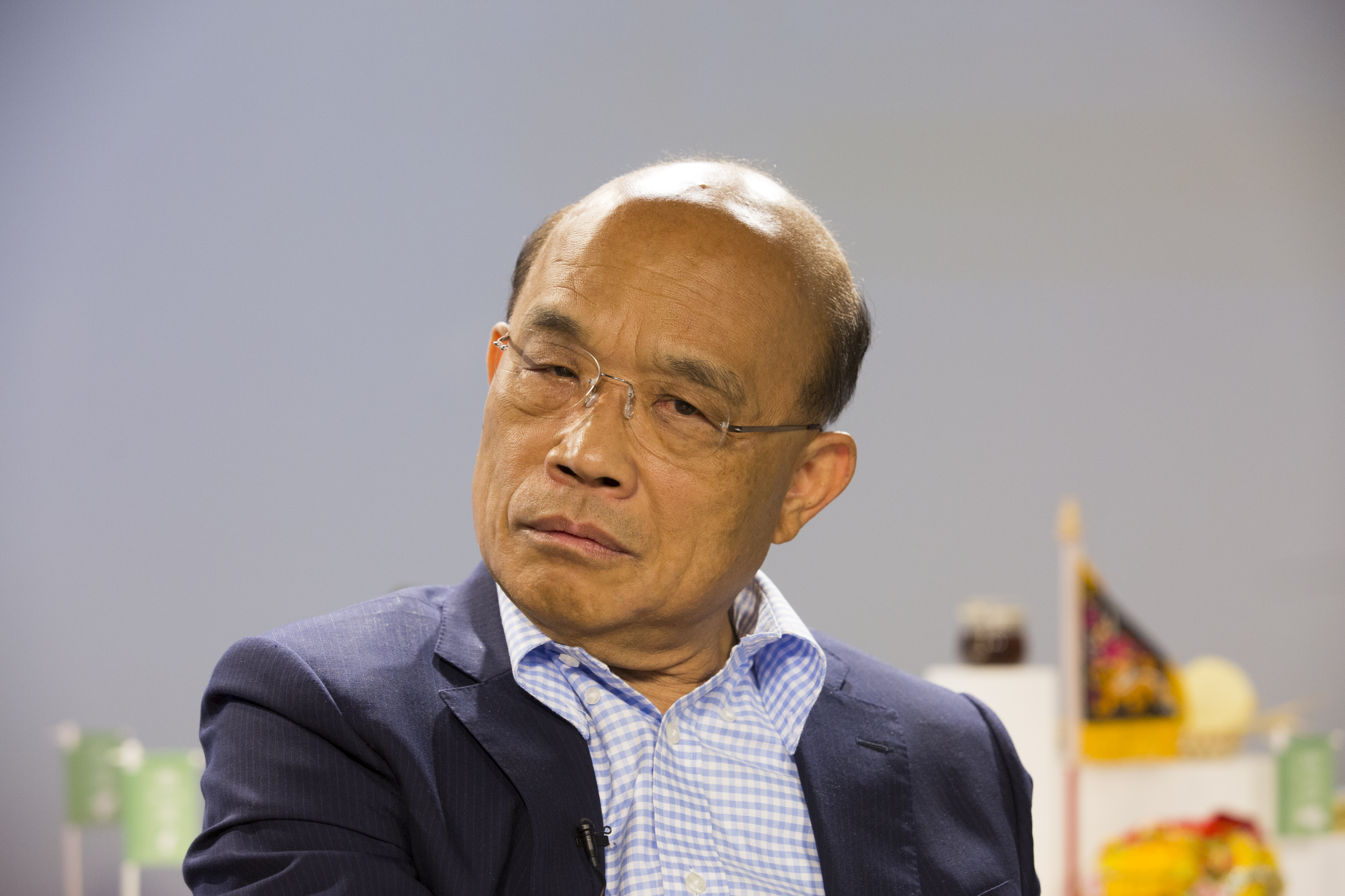 行政院長蘇貞昌今強調酒駕零容忍立場，還是會酒測。圖為資料照。