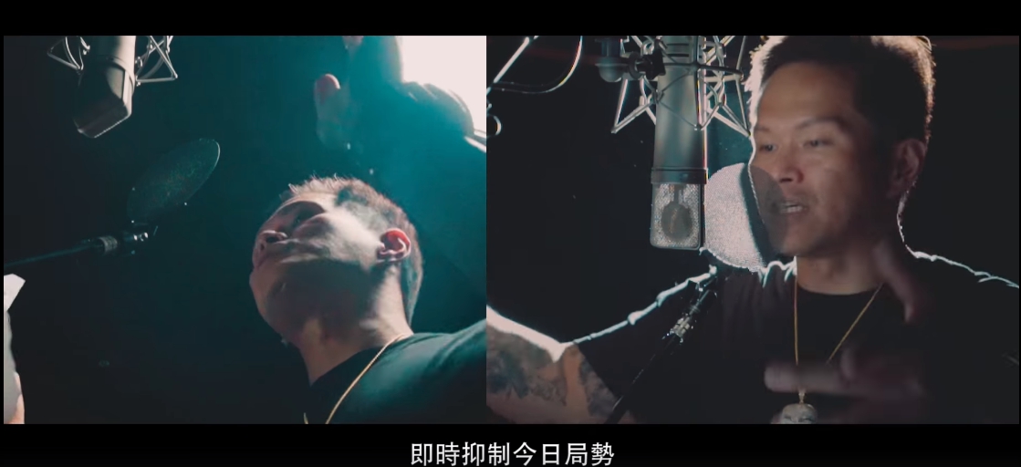 這回大支改走溫馨路線，釋出新歌〈台灣隊長Remix〉，獻給台灣所有的防疫及醫療人員。（翻攝自大支臉書）