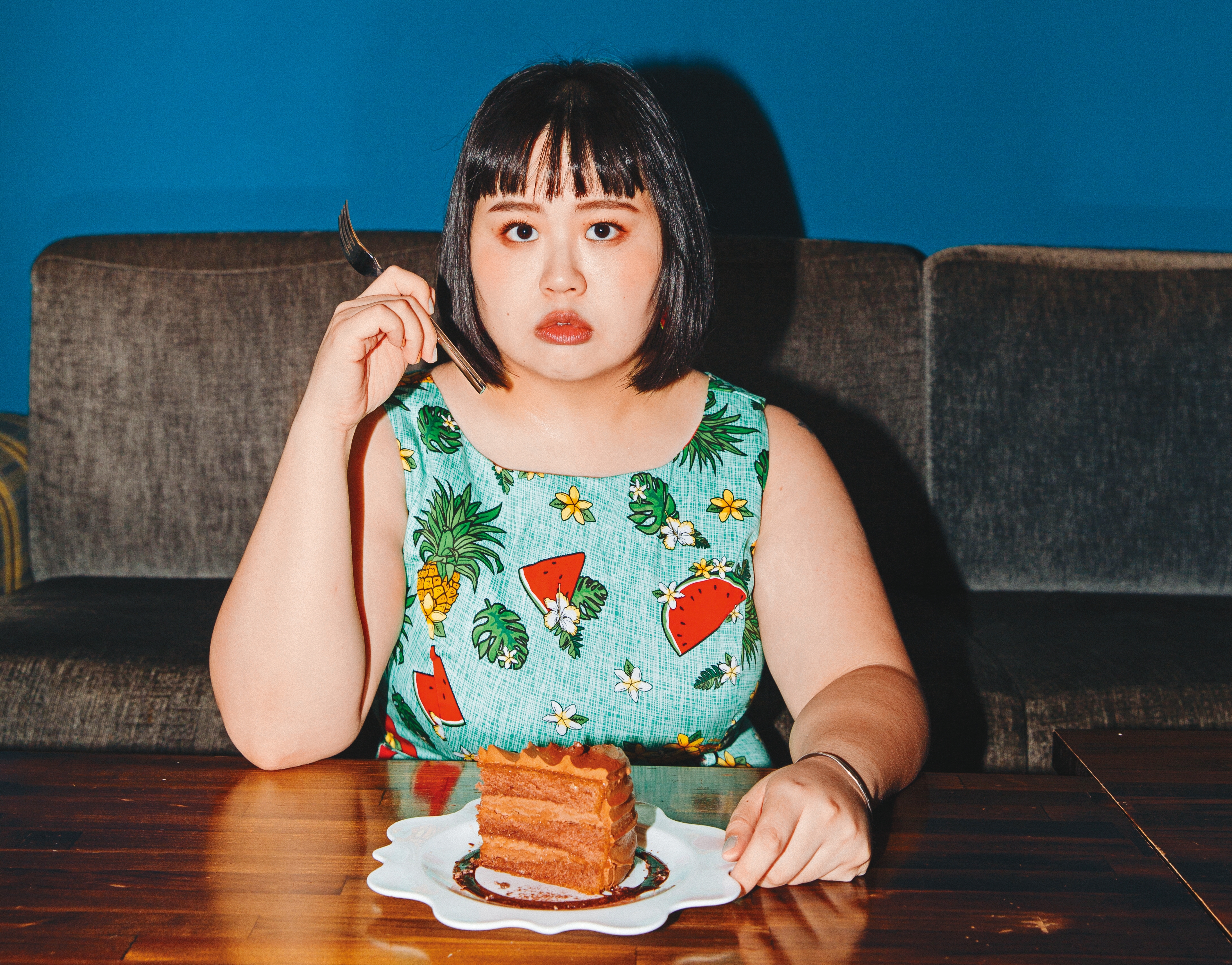 大文外表看似開朗，其實內心有個文青的老靈魂。