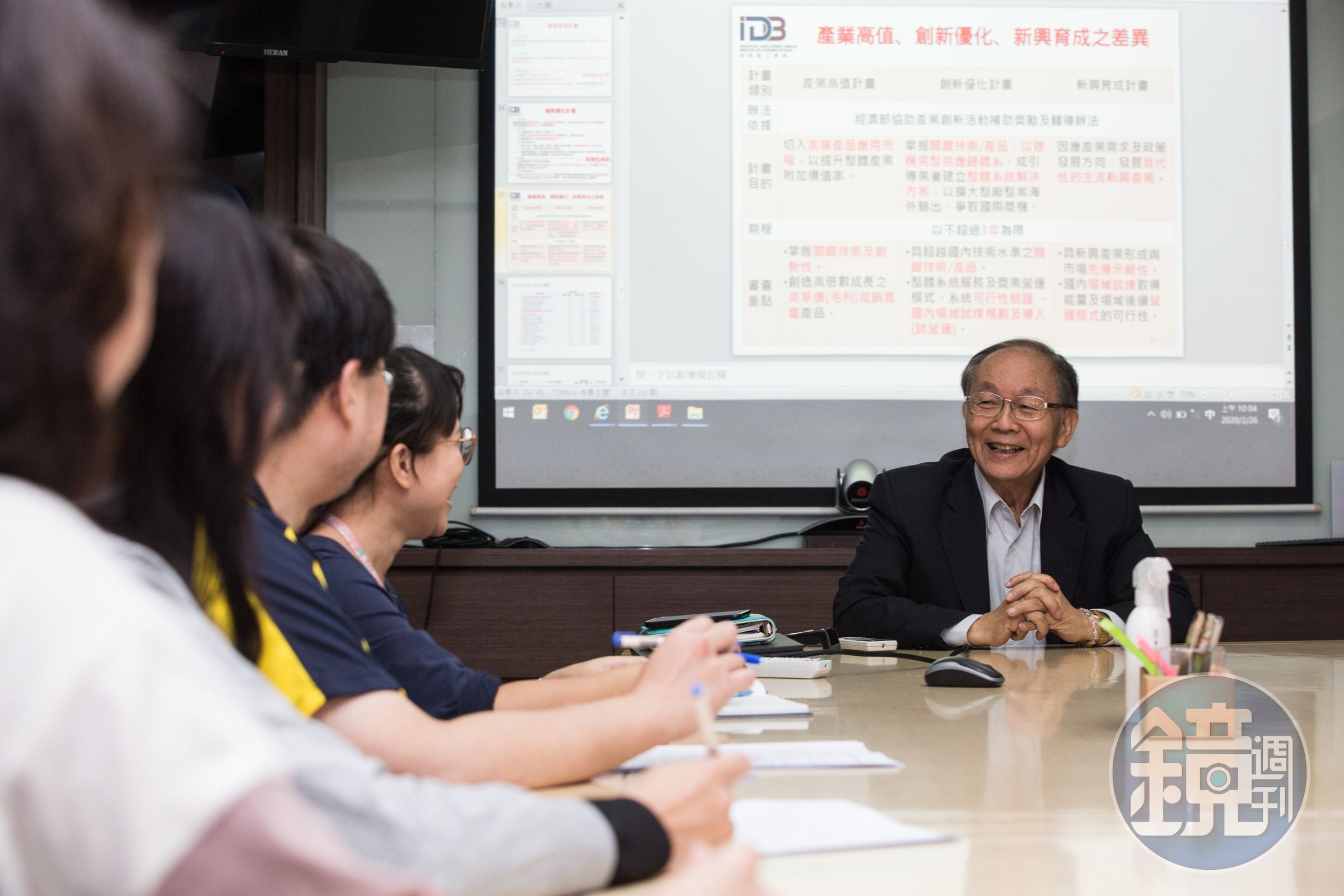 郭聰田鼓勵員工創新，他經常找同事跨部門腦力激盪，為公司創造更多可能性。