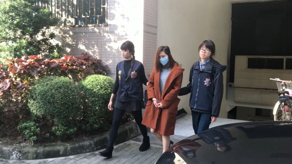 林若蕎被逮後,臉書上已轉趨低調。(翻攝畫面)