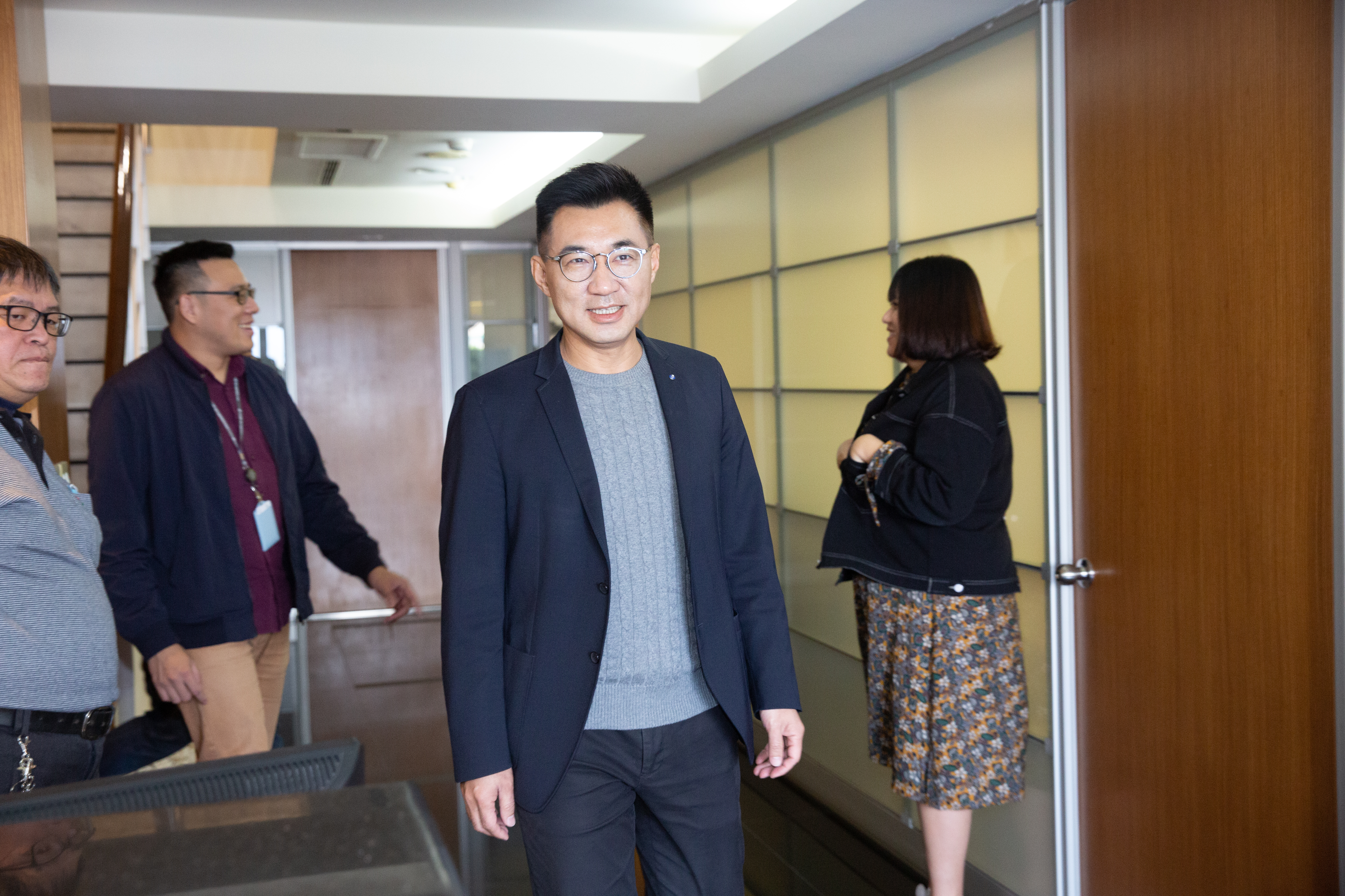 江啟臣勝出國民黨主席補選，但至今卻沒收到習近平賀電。本刊資料照。