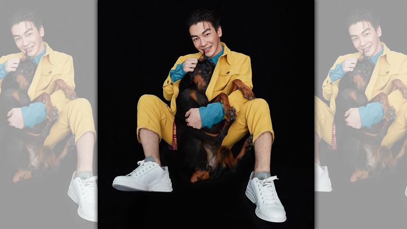 張洛偍目前正拍攝三立新華劇 《天巡者》，與各演員同台飆戲。（周子娛樂）