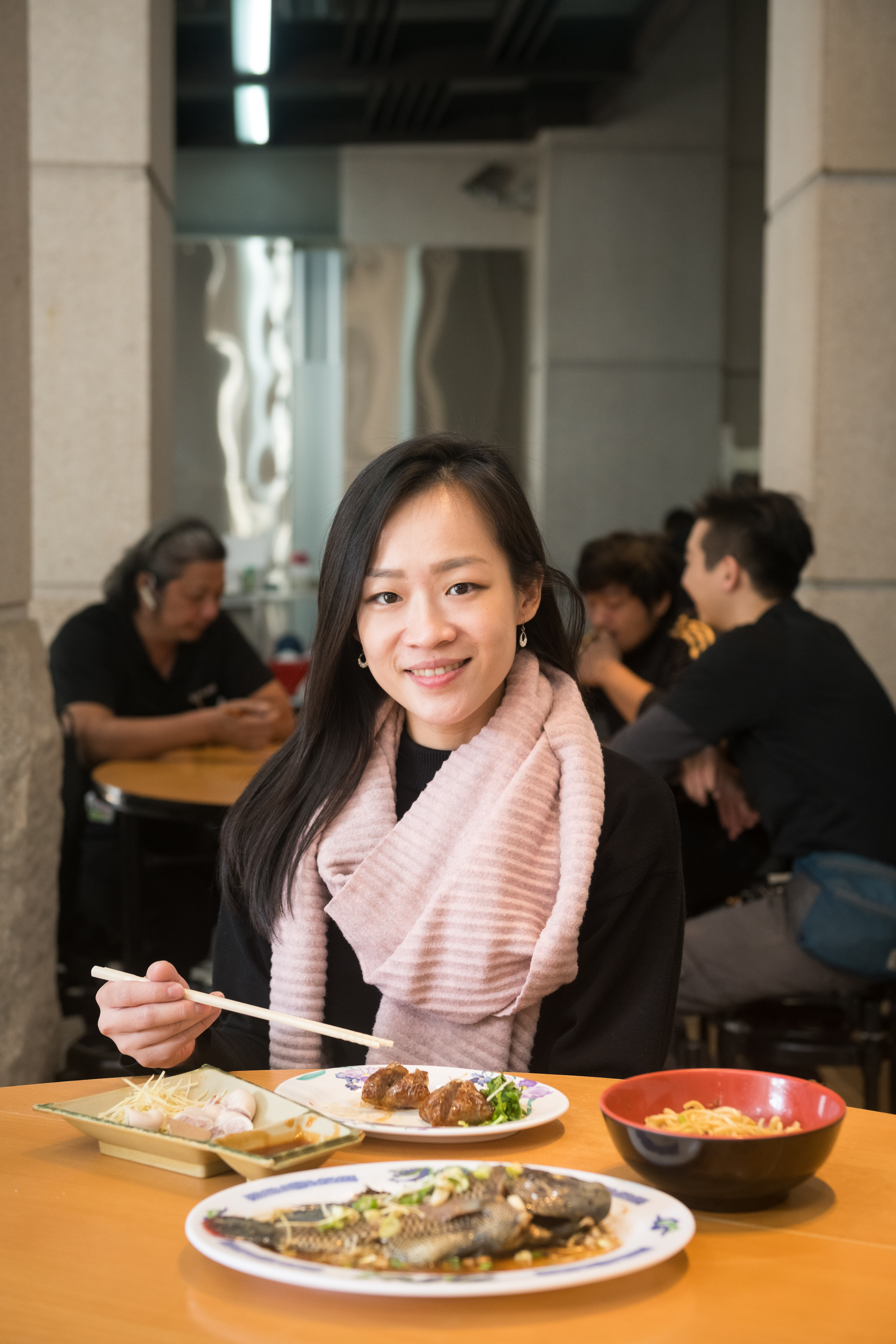 台中超人氣法式甜點店「CJSJ」老闆莊如,特別喜歡非市區的台中小吃。