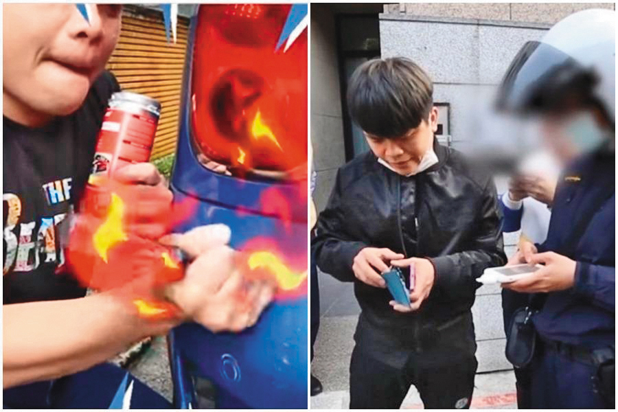 網友起底嫌犯是車輛改裝廠員工，可能是因蔡阿嘎的「網路購物大破解」系列影片惹到他們。（翻攝自蔡阿嘎YouTube）
