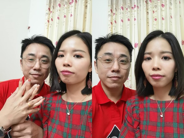 歷經2段婚姻後,現和27歲越南女友「小英」穩定交往1年多。(翻攝小彬彬臉書)