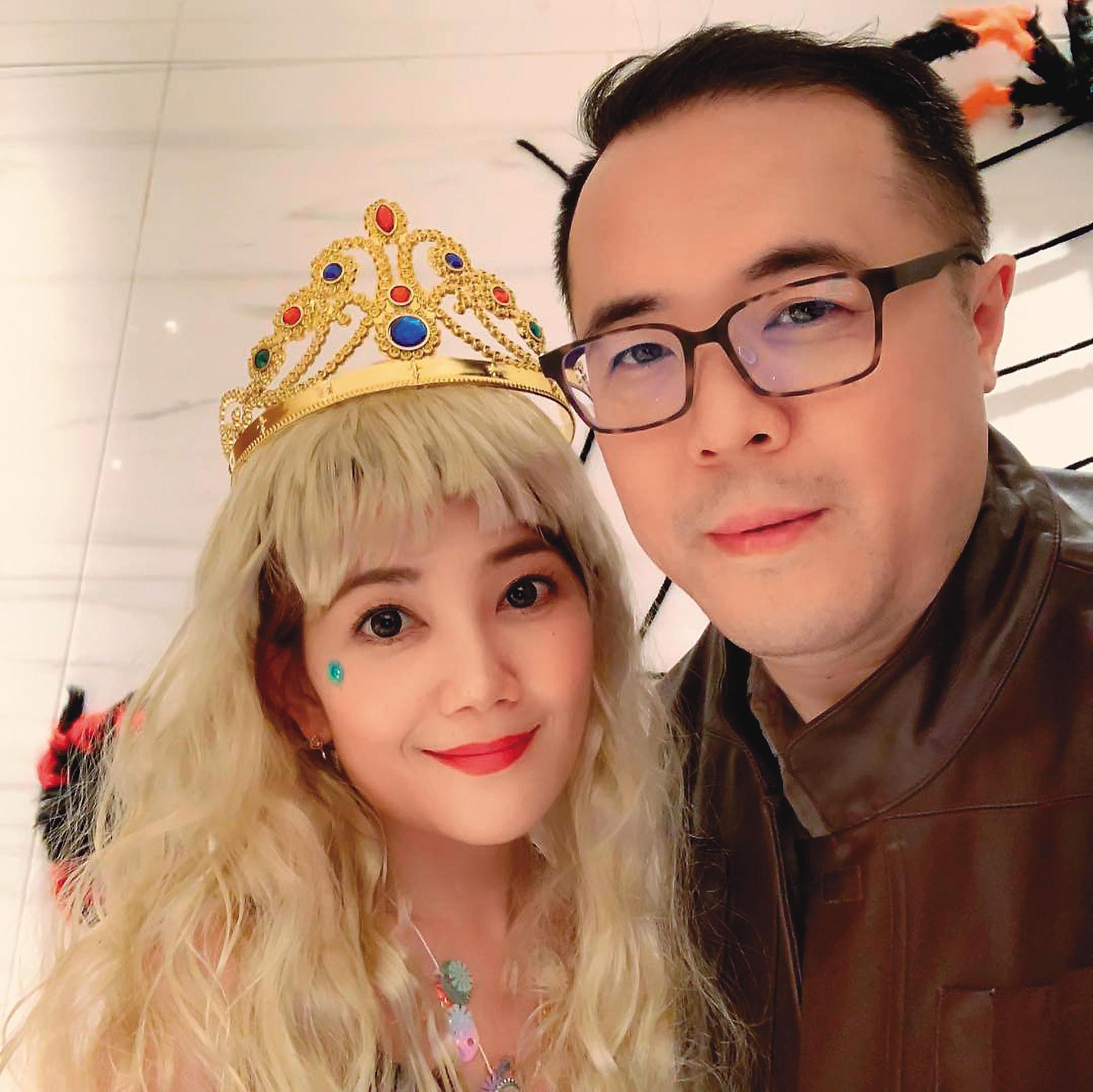 趙元同(右)與梁靜茹的9年婚,最後如夢一場,離婚收場。(翻攝自梁靜茹IG)