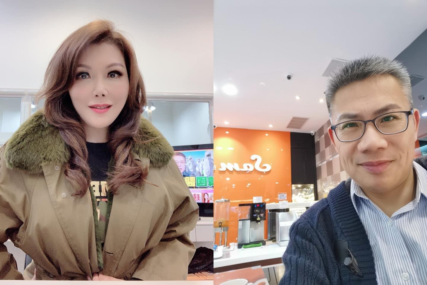 張雅琴跟羅友志再度隔空互罵。(翻攝張雅琴、羅友志臉書)