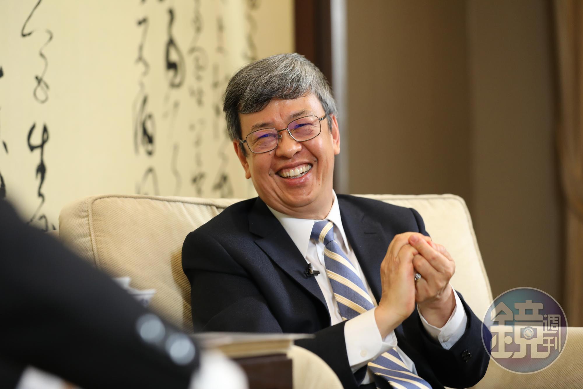 總是滿臉笑容、暖男形象的陳建仁,其實也是個熱中自我挑戰與自我超越之人。