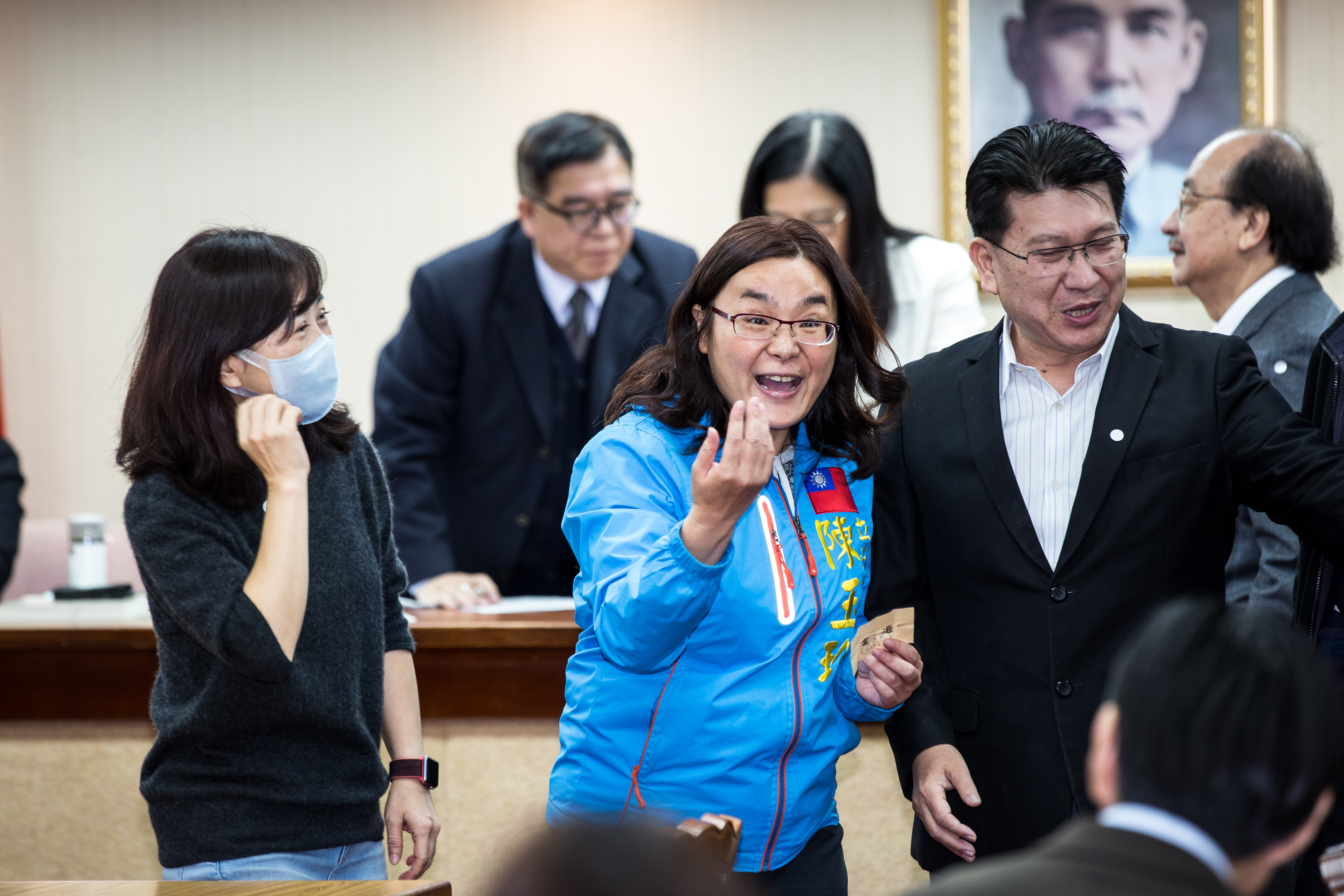 立委陳玉珍對於口罩實名制2.0仍有不滿,認為民眾上網預購是方便政府事先分配數量,更強調「收這個運費是小錢,沒有這個必要。」(本刊資料照)