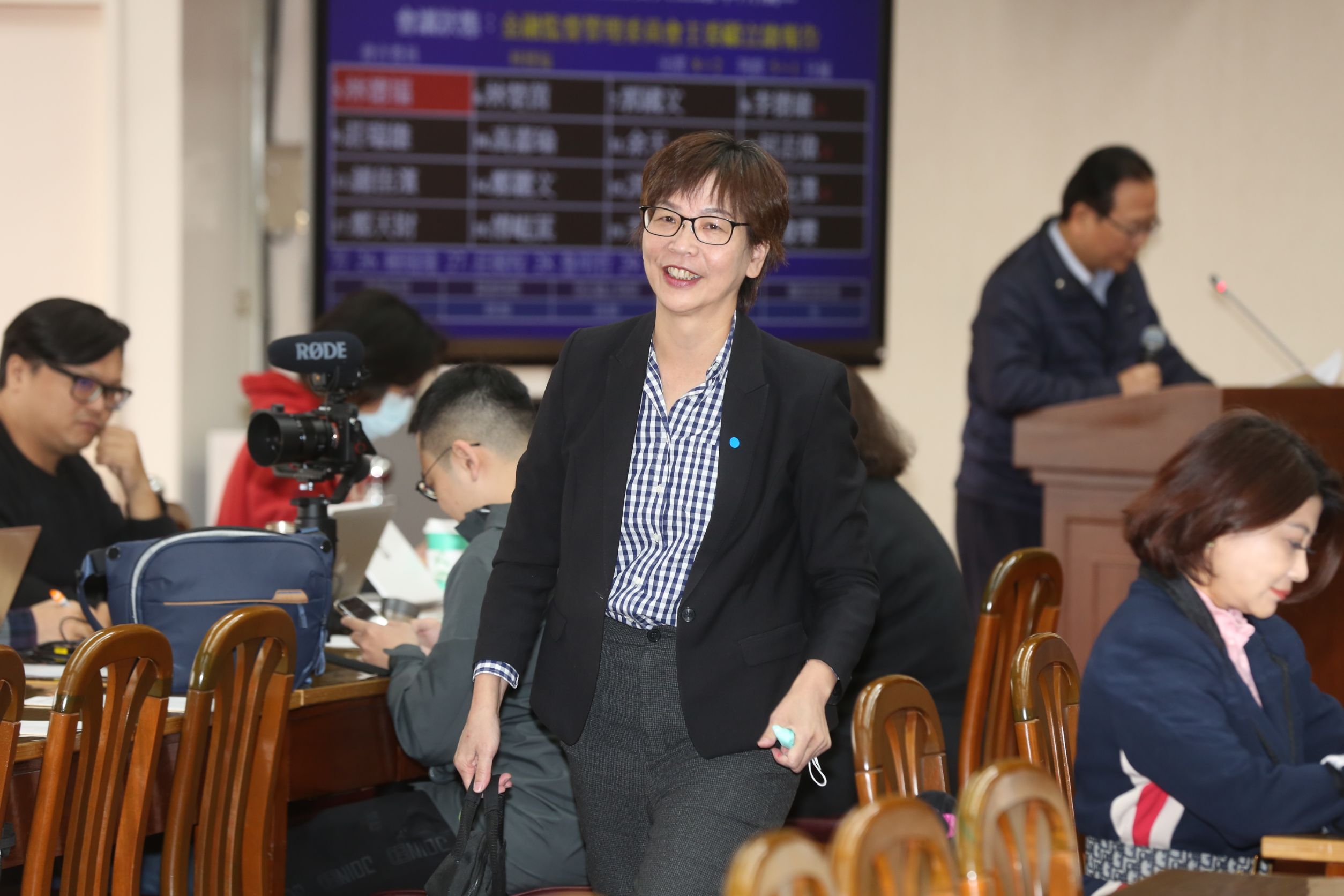 台灣民眾黨立委蔡壁如認為張益贍太盡責。