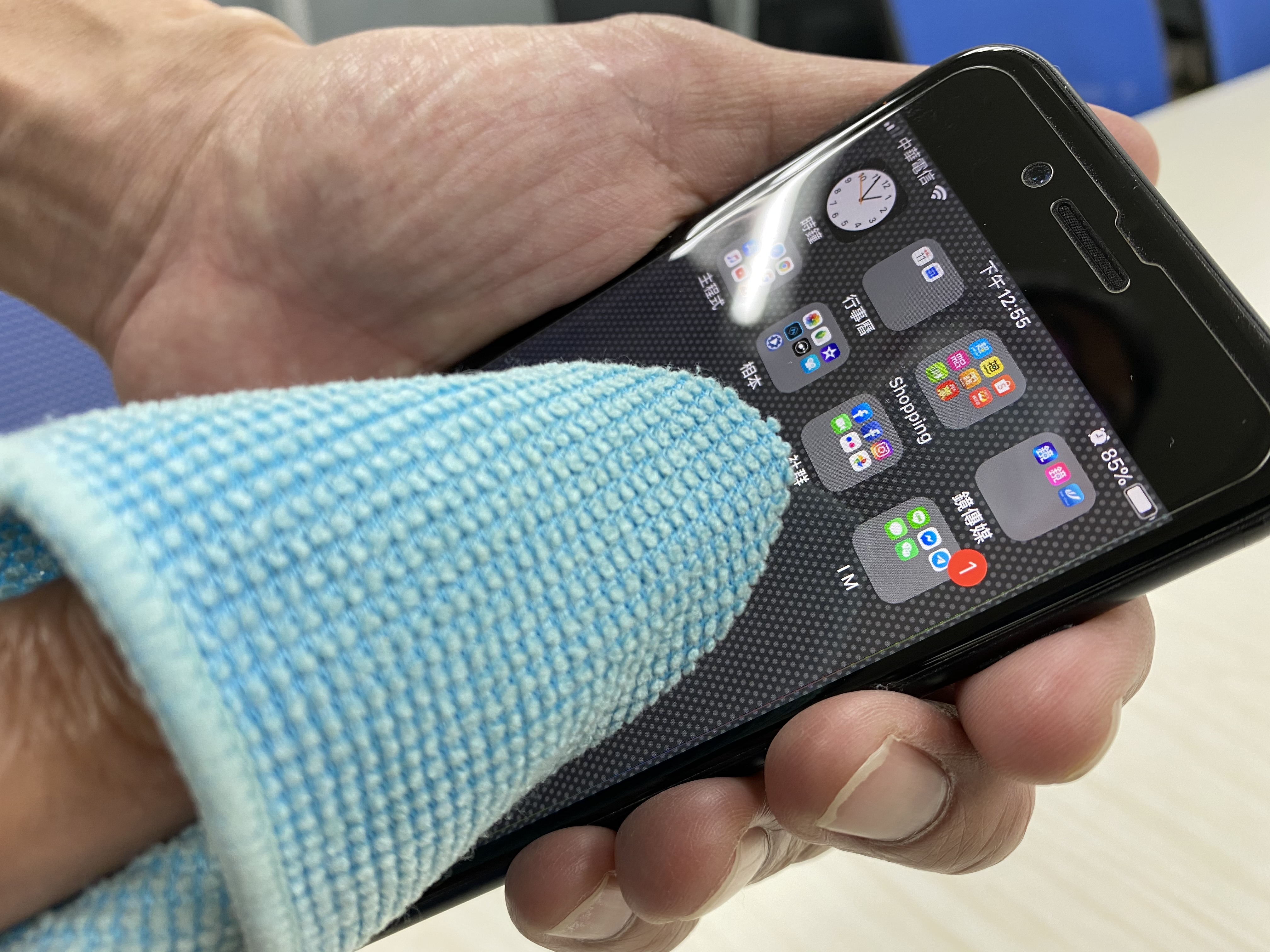 蘋果官網說明正確消毒旗下產品方式。(圖為示意圖)