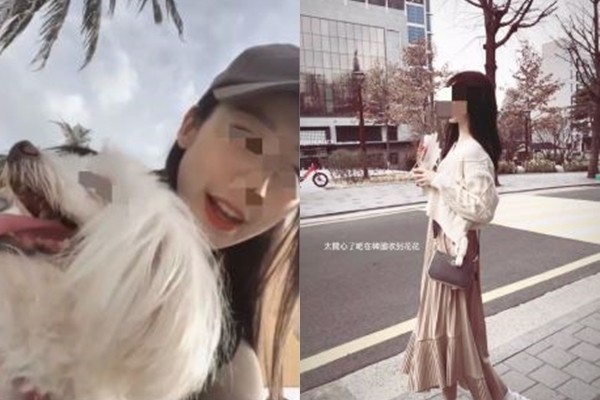 「象迷娘」陳天仁被網友爆出去南韓返台，未戴口罩四處趴趴走，被網友提醒後竟全數刪掉旅遊照。（翻攝自迪卡）
