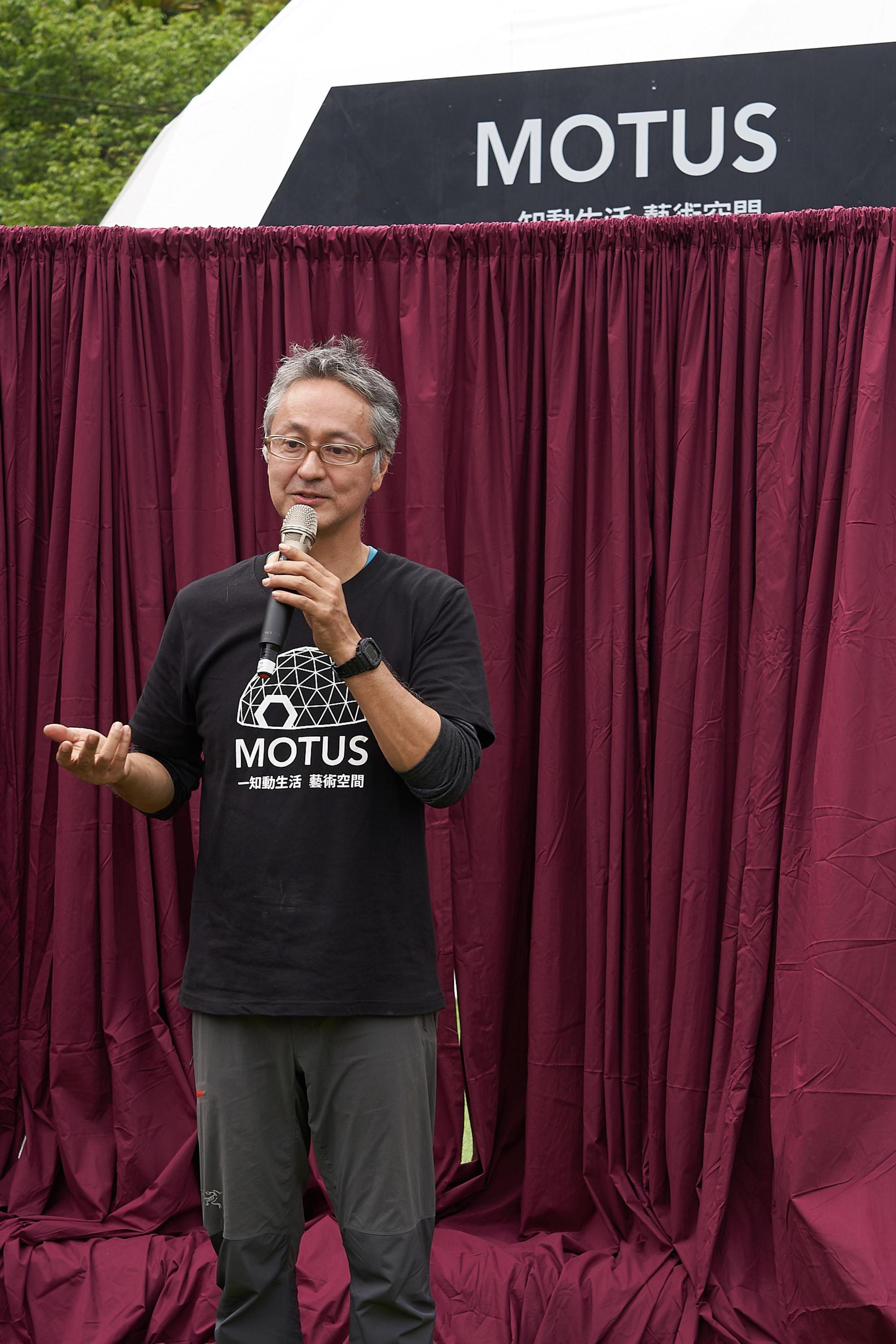  高培華擔任第一屆森林星空穹頂國際藝術生活節策展人。（川彙有限公司提供）
