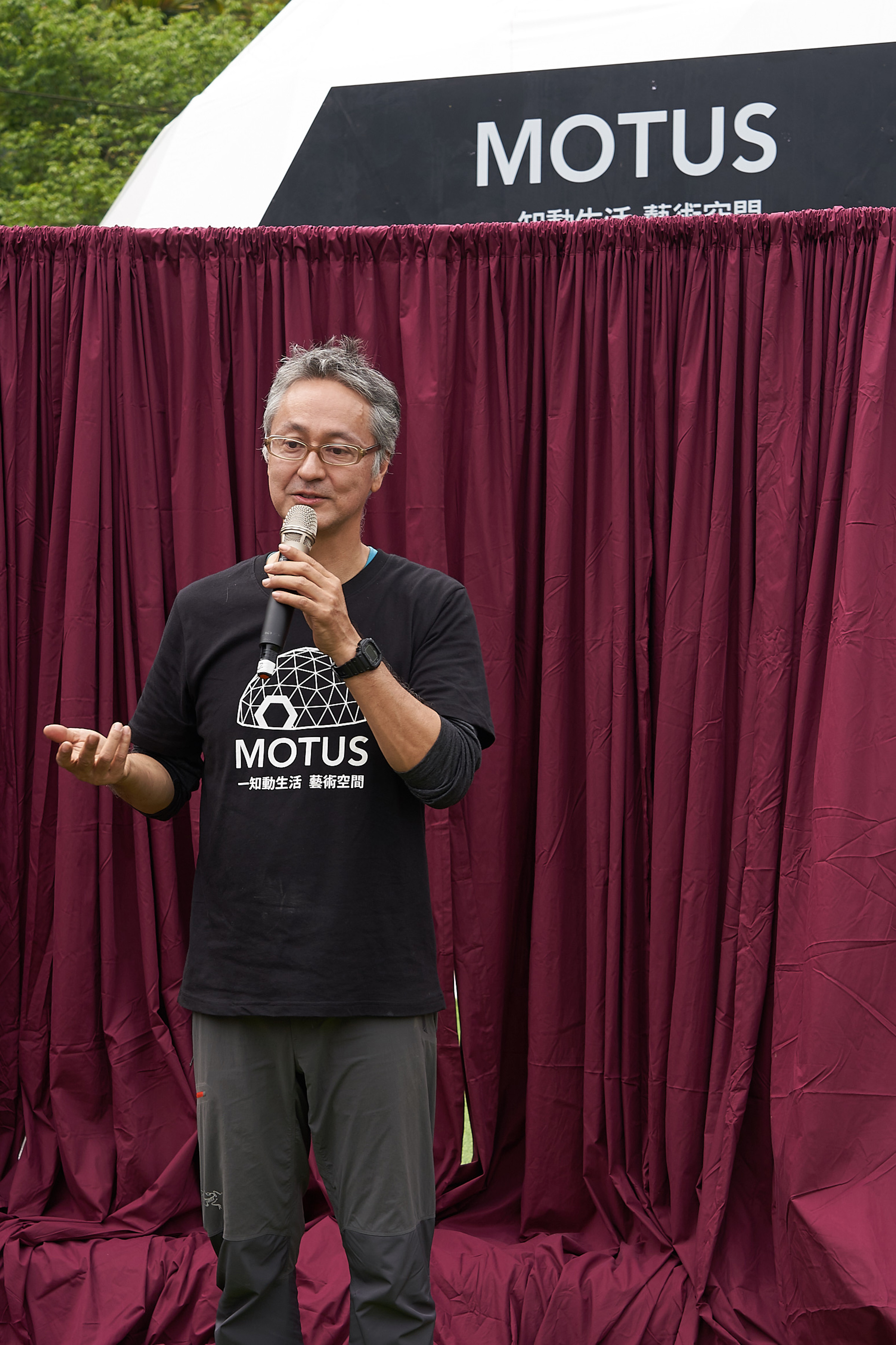  高培華擔任第一屆森林星空穹頂國際藝術生活節策展人。（川彙有限公司提供）