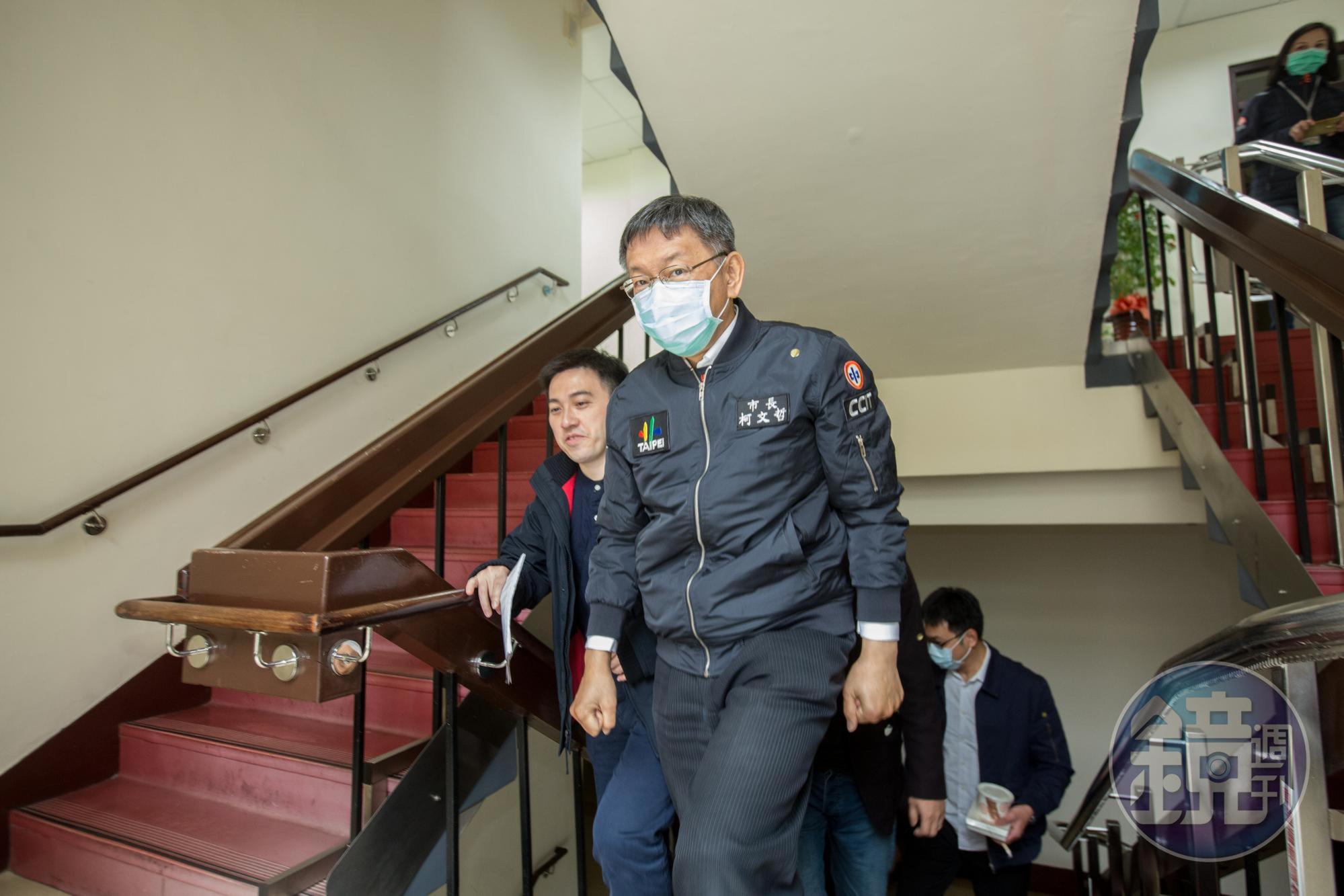 民眾黨主席柯文哲對於張益贍密謀負面選戰,表示無法理解。本刊資料照。