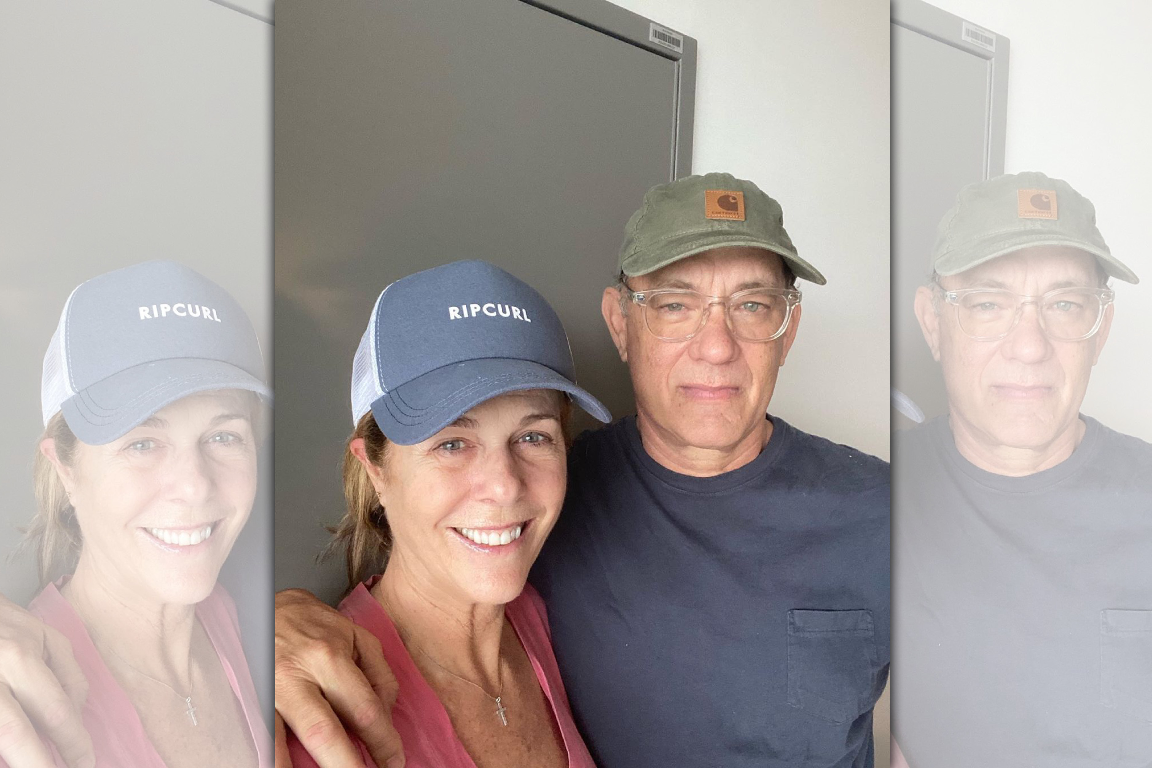 湯姆漢克斯今（13日）親自在IG更新近況，透露目前正與妻子麗塔接受隔離治療。（翻攝自tomhanks IG）