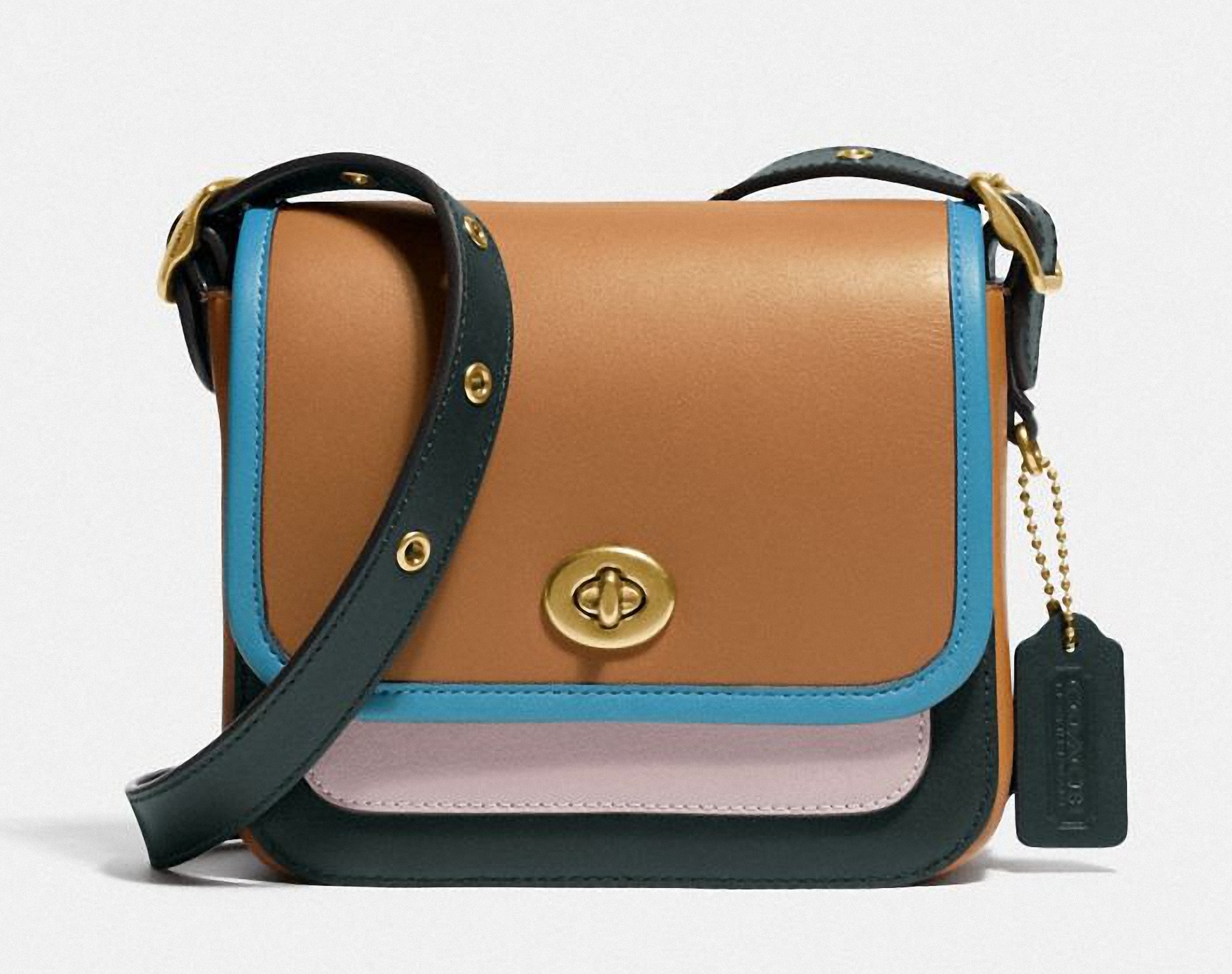 Originals 拼色斜背包,NT$14,800 COACH。(COACH提供)