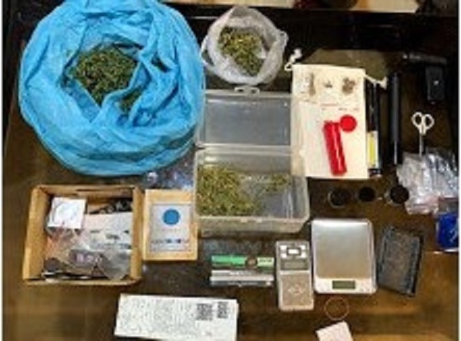 台中警方在卡痛列管後,首度查扣到卡痛粉。(翻攝畫面)