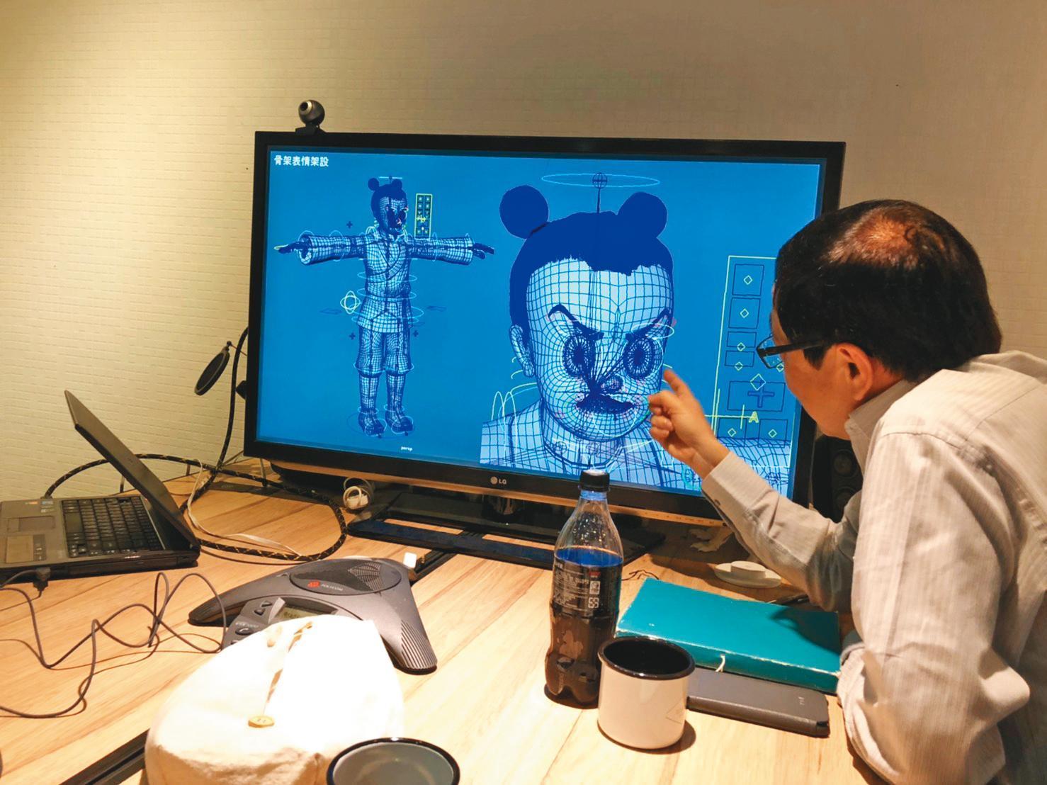 葉佳龍為推廣《諸葛四郎》,在去年當起製片,啟動3D動畫版製作計畫。(童年漫畫提供)