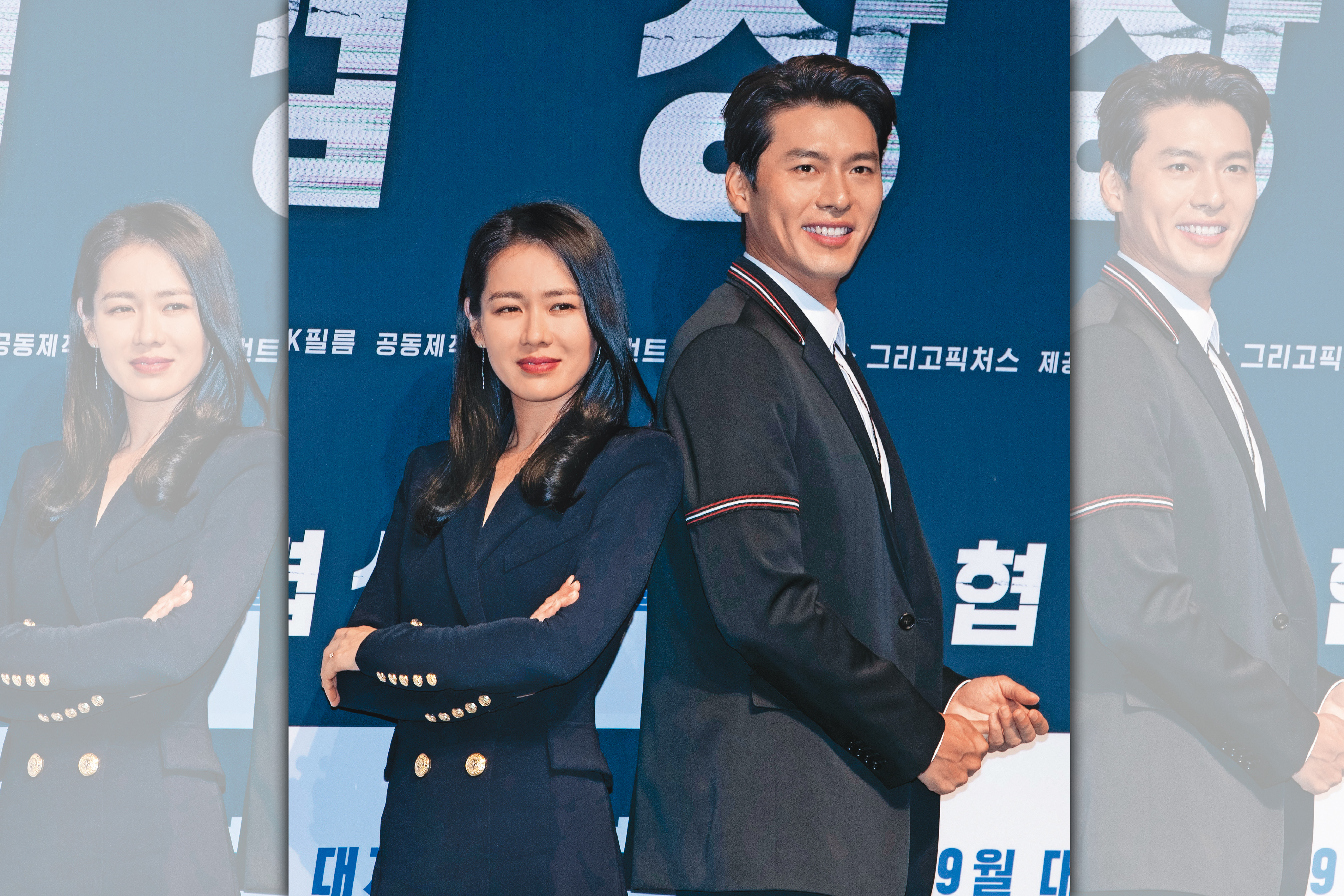 韓國影視擅長以偶像偷心，例如玄彬（右）透過韓劇逐年散發魅力，到《愛的迫降》時直達巔峰，除了他和孫藝真（左）的高討論度，也帶動他的舊劇播放。（東方IC）