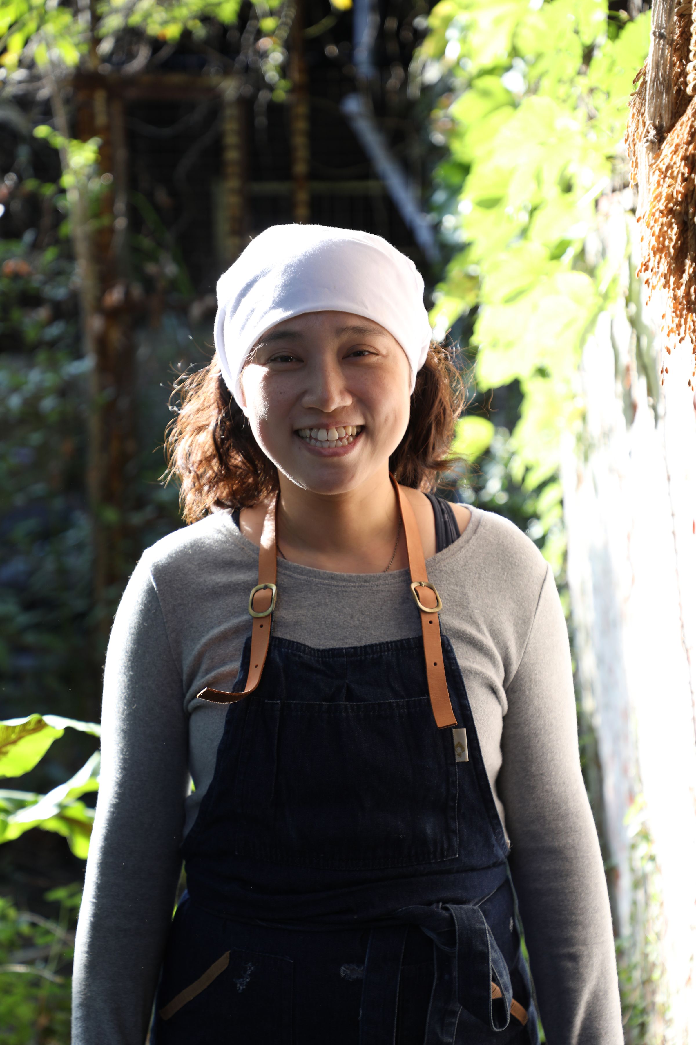 「拾米屋」老闆之一蘇怡帆，認真尋覓台灣好食材，做出風格獨具的甜點。