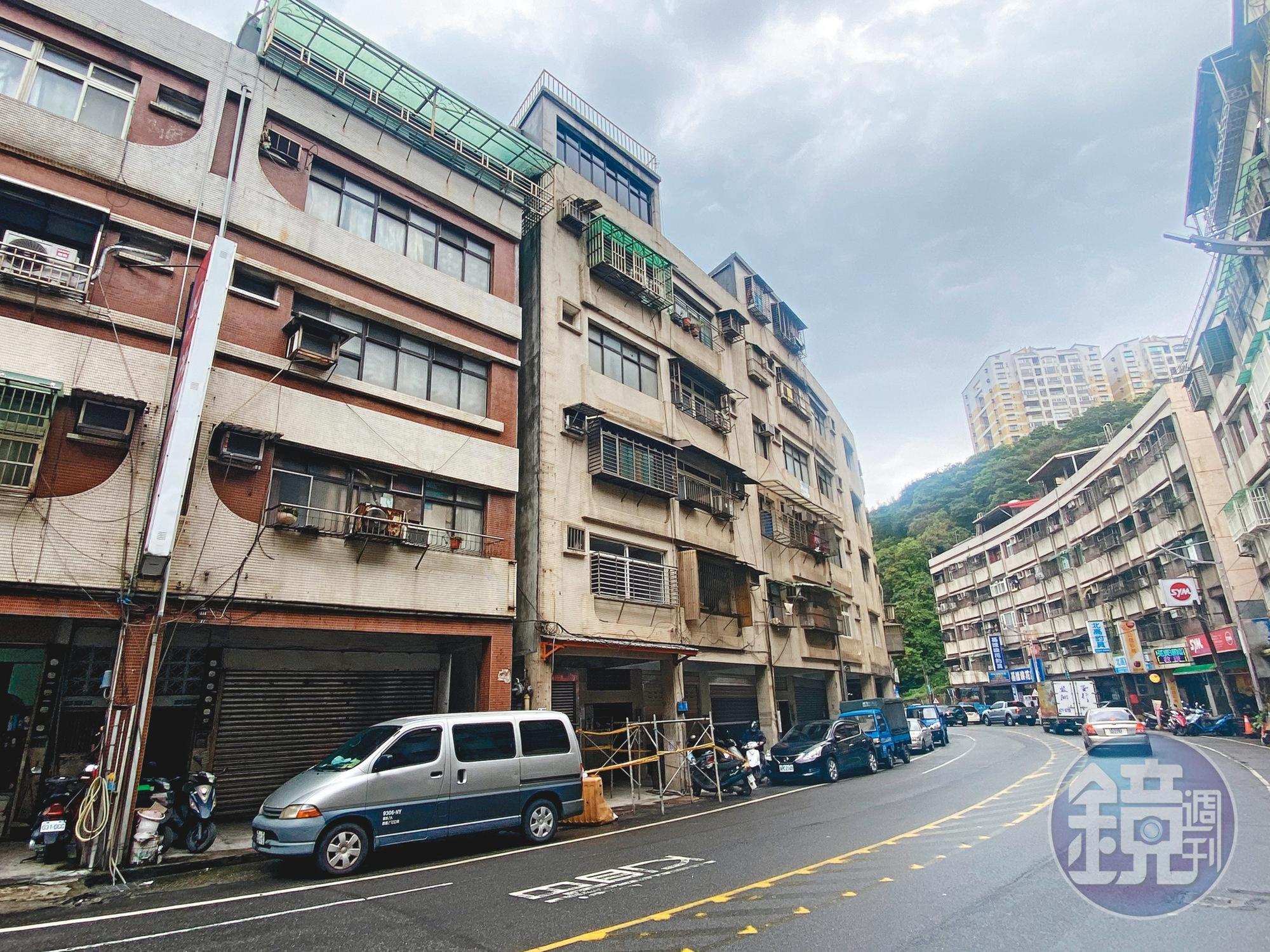 位於基隆北寧路上的羊肉爐店命案現場,目前已成倉庫,無人居住。