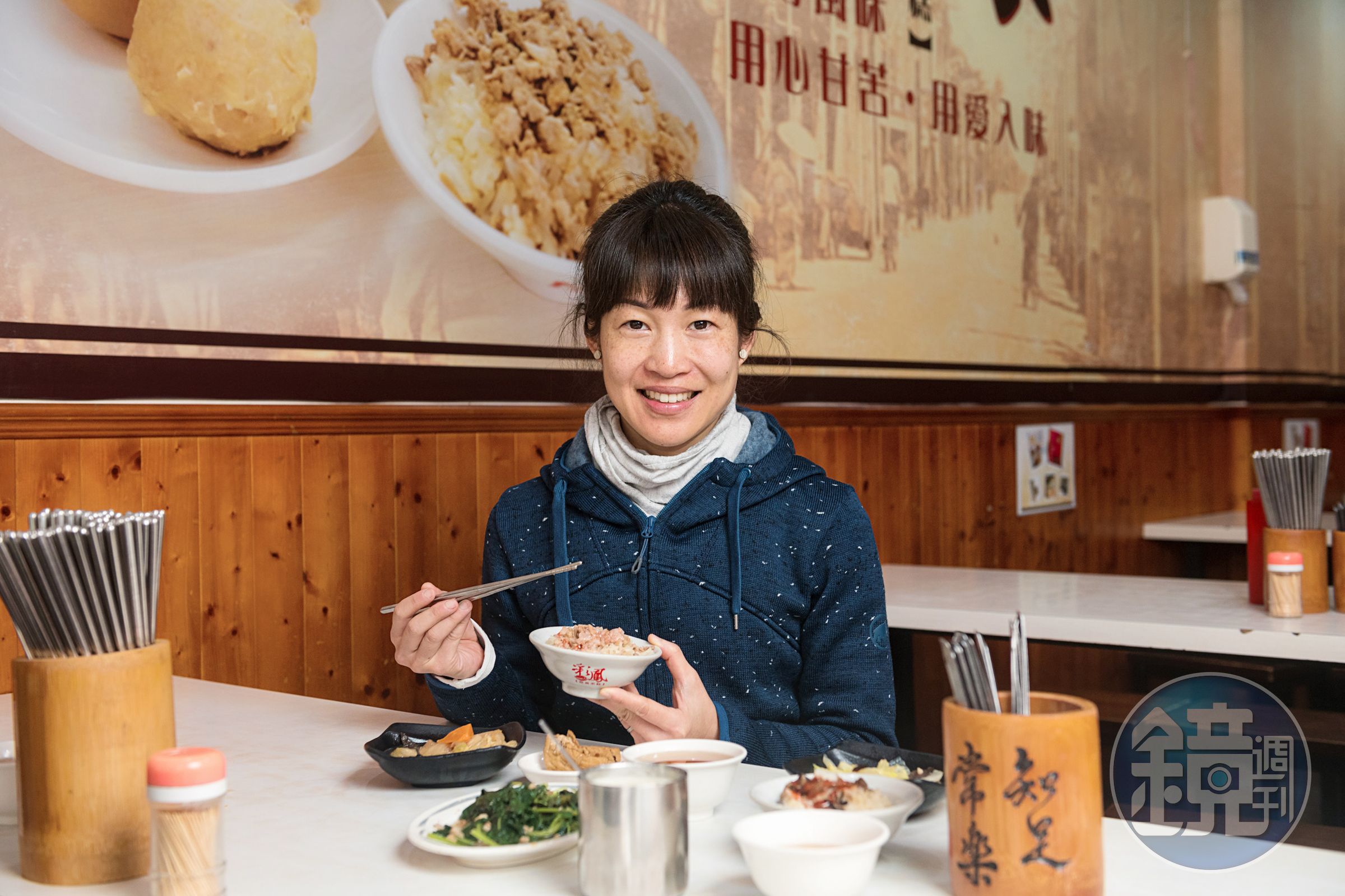 :威石東酒莊執行長楊仁亞（Vivian）過去雖長年旅居國外，仍有許多台中小吃回憶。