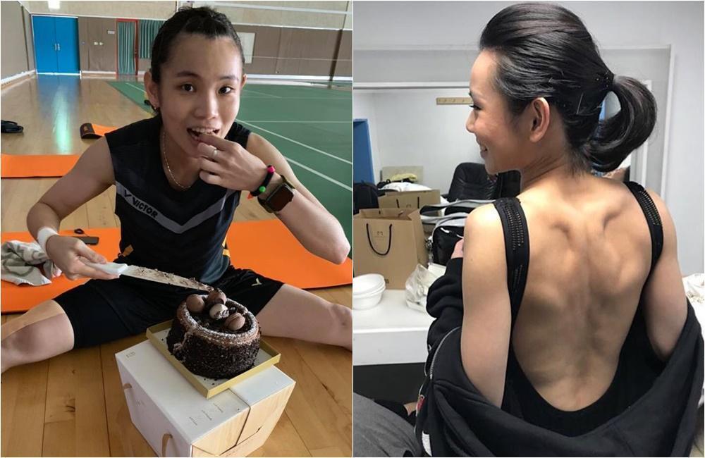戴資穎落實防疫不遺餘力。(翻攝自戴資穎粉絲專頁)