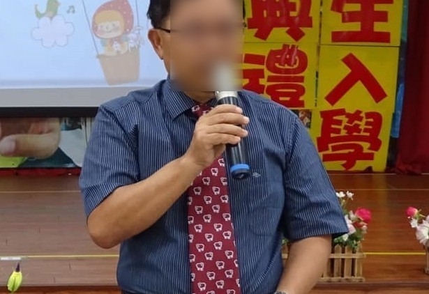 張校長說，傳簡訊給黃女，單純是想到摩鐵喝咖啡，自己一生名譽卻可能毀了。（翻攝自臉書）