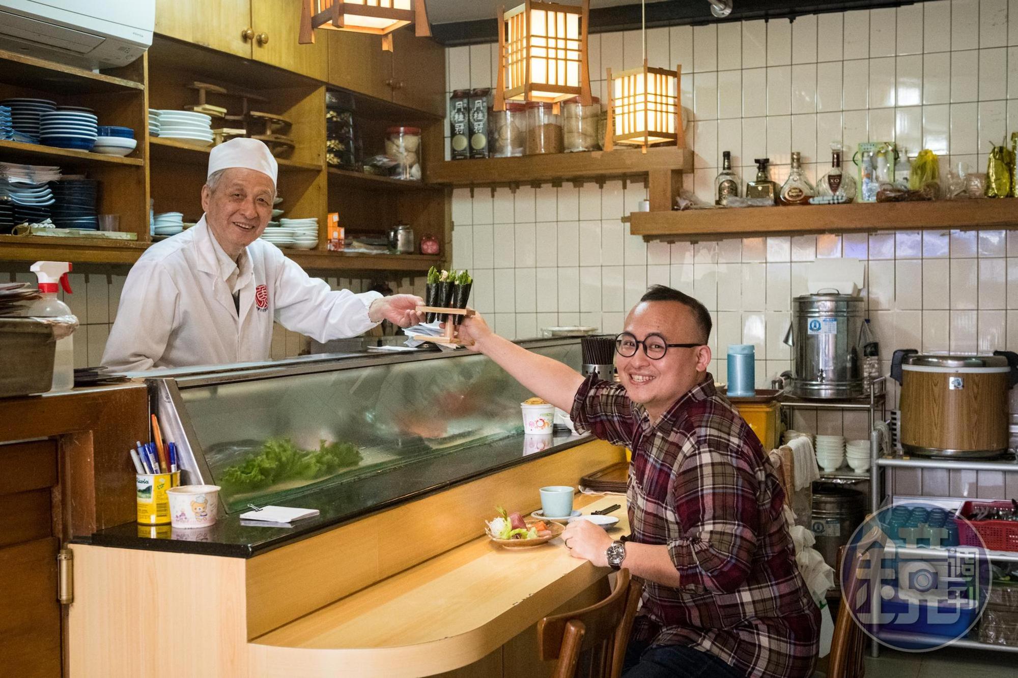 30年歷史的「松葉壽司」,是老台中人從小吃到大的好滋味。
