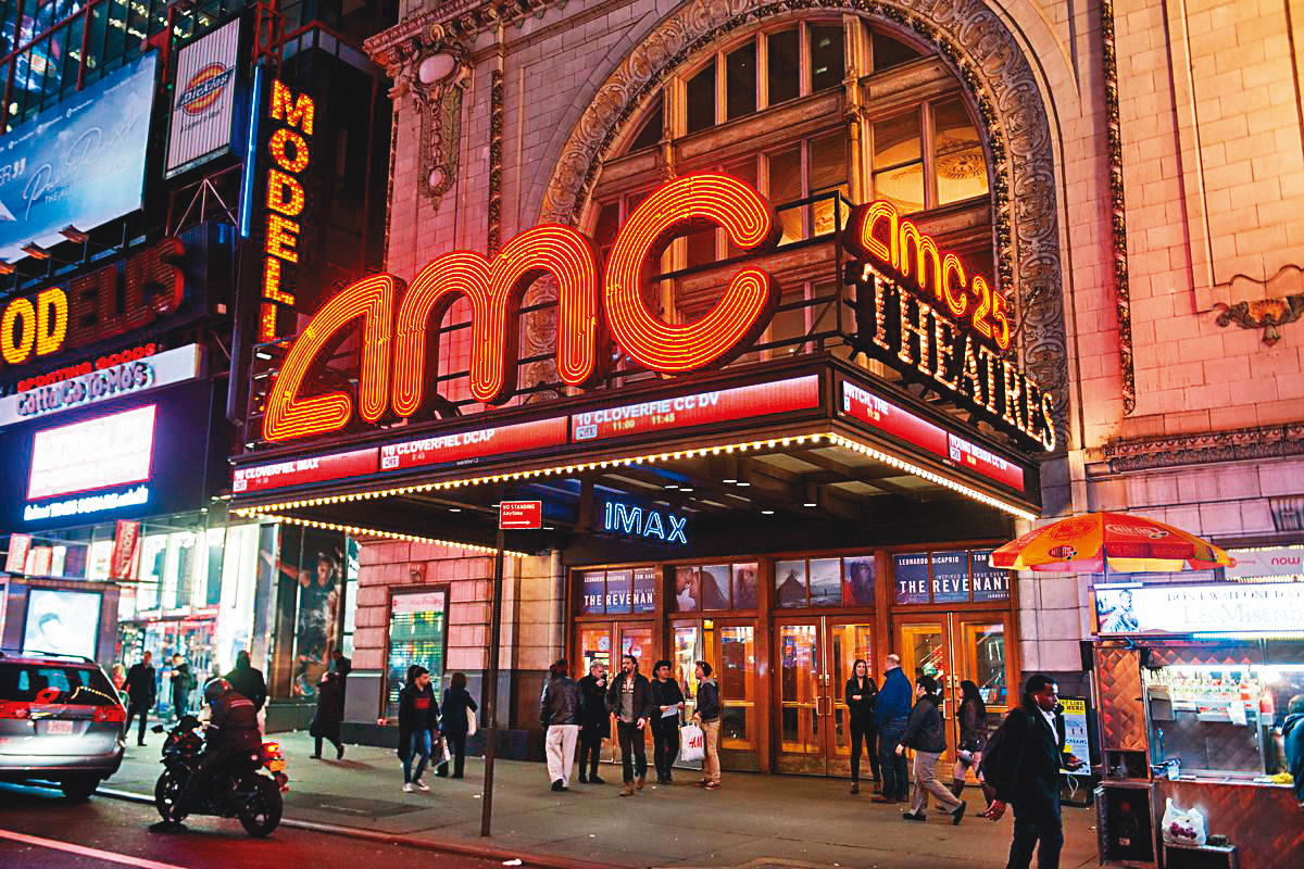 義大利是歐洲疫情最嚴重的國家,包含AMC等連鎖戲院在內的票房收入大受影響。(翻攝自mediaplaynews.com)