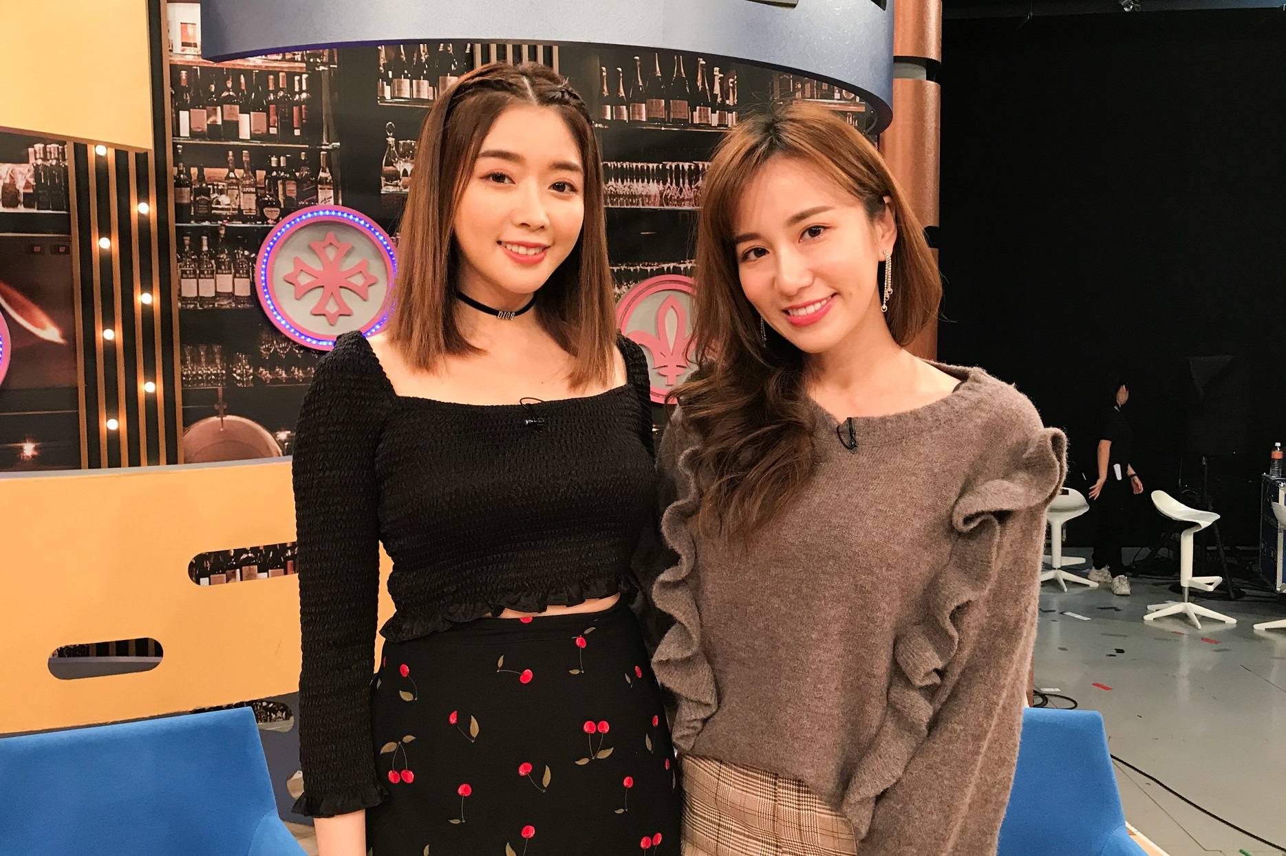 戀情剛滿3個月的Apple說當初她跟男友趙醫師是在夏和熙介紹下認識。（衛視提供）