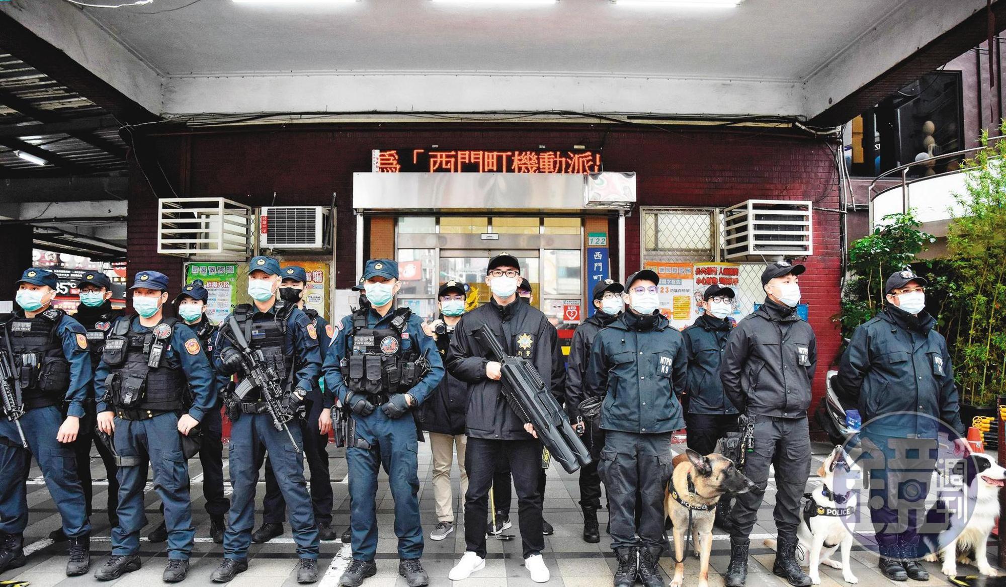 全台7萬警察大軍,目前已全面投入防疫工作。(翻攝台北波麗士IG)