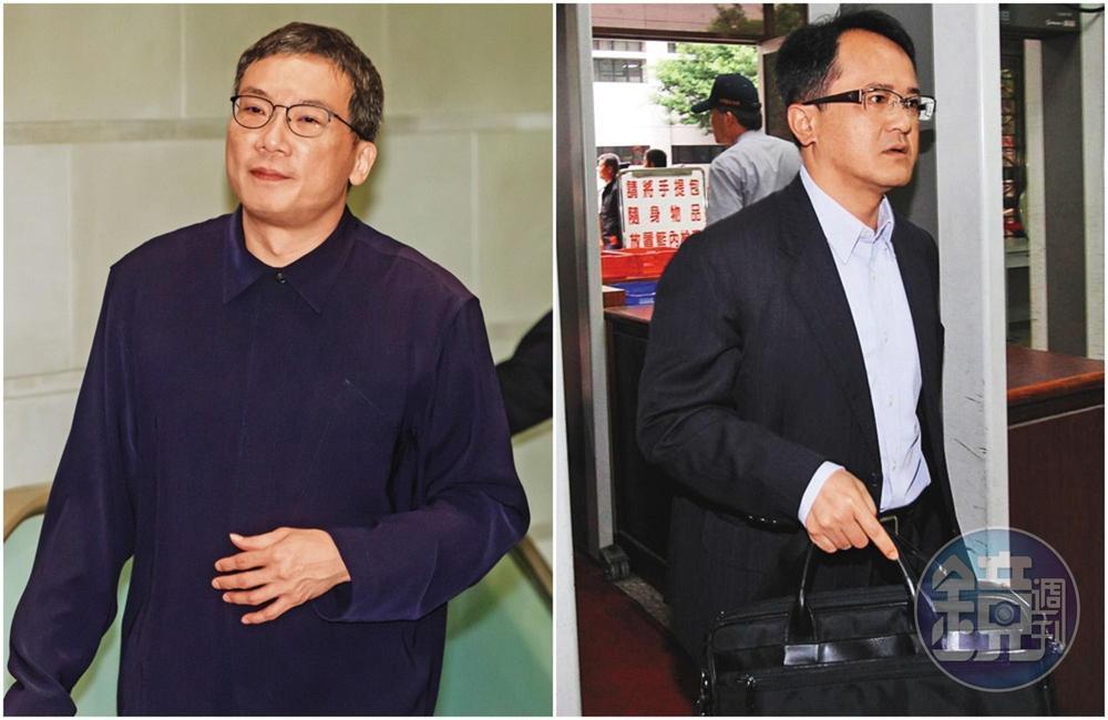 《會計法》修法將國務機要費除罪,可為扁昔日幕僚馬永成(左)、林德訓(右)解套。