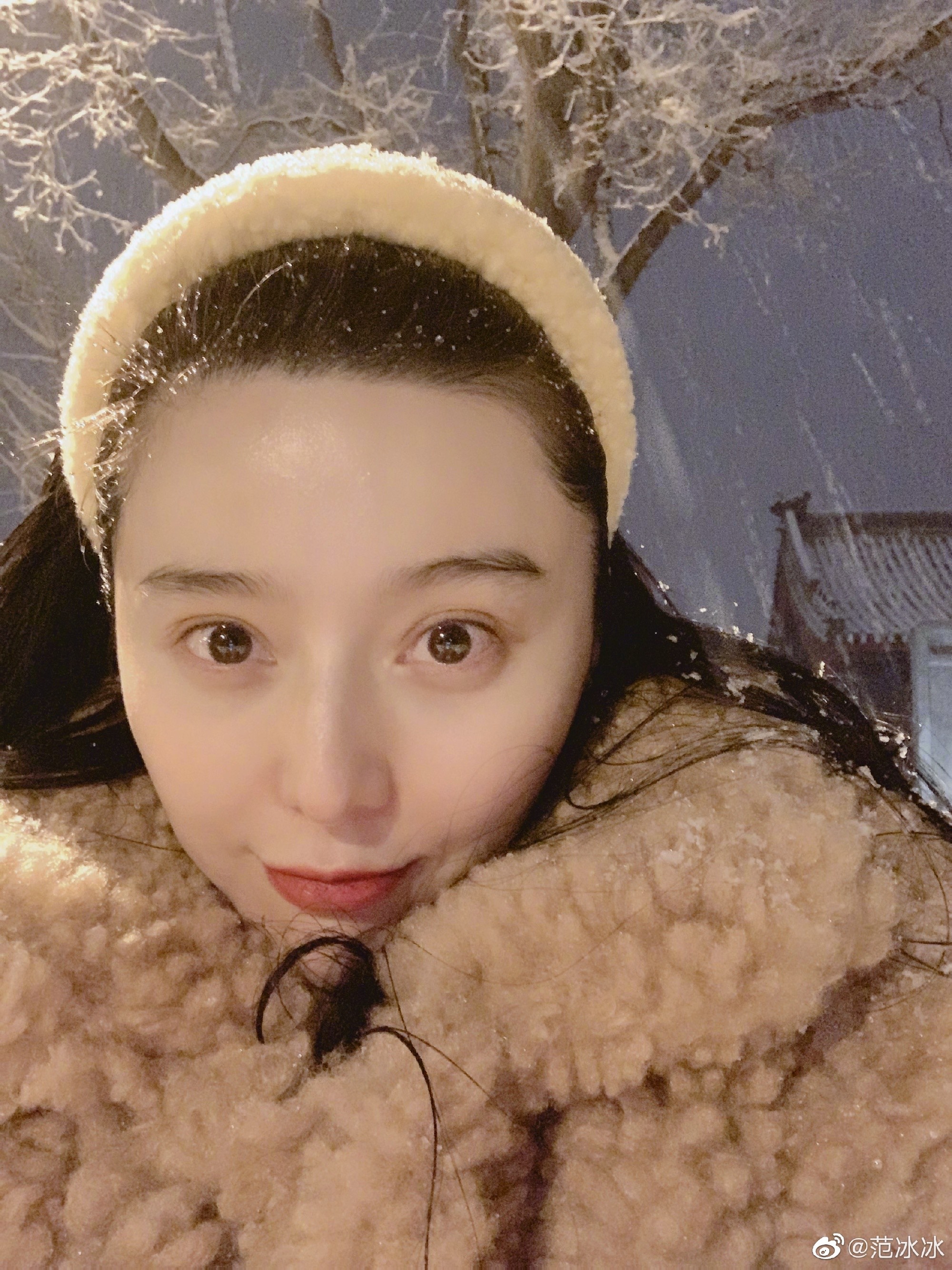 范冰冰自逃漏稅風波後經常在微博與網友互動。（翻攝自范冰冰微博）