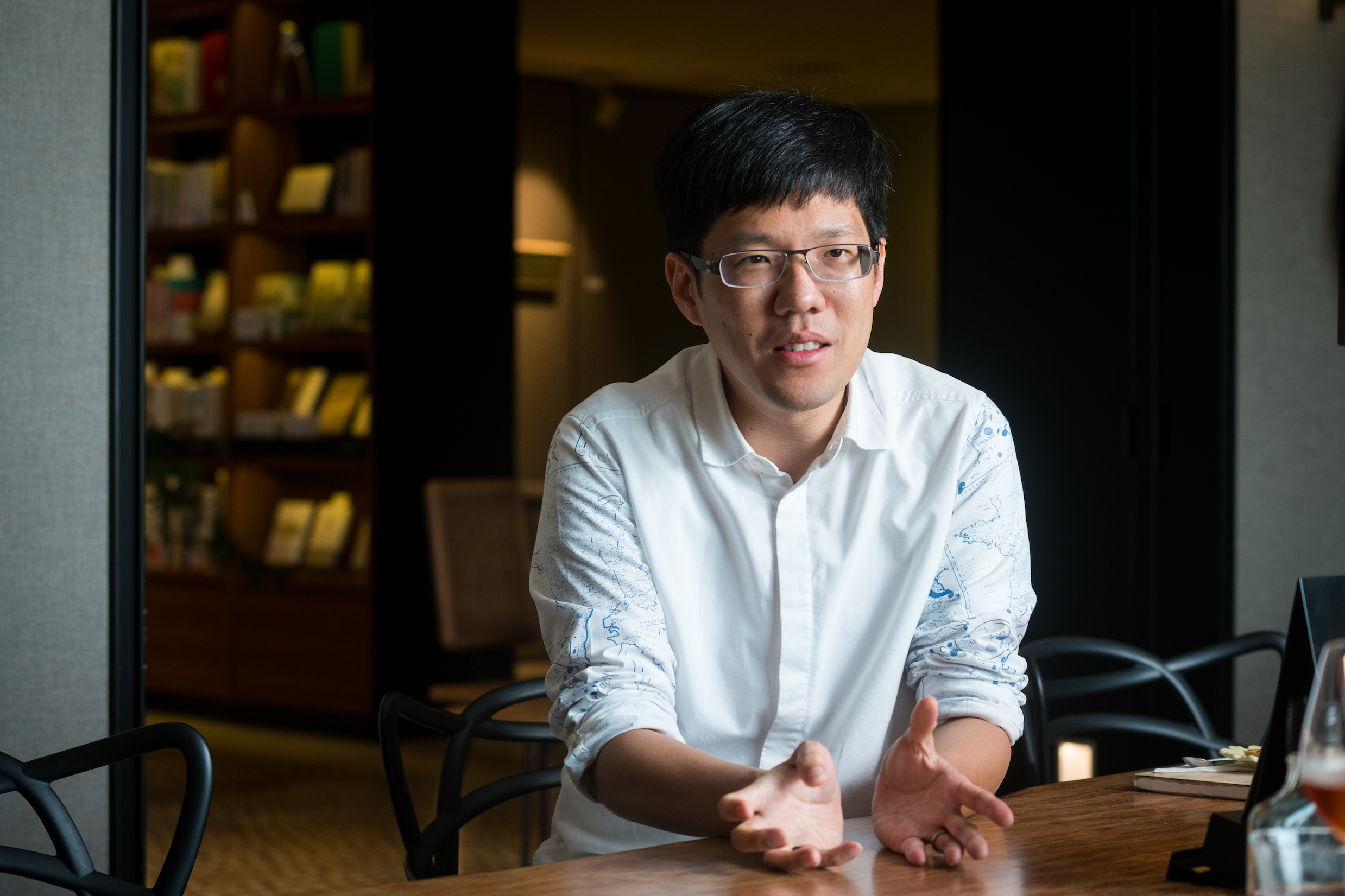 「勤美璞真文化藝術基金會」執行長何承育推動將美學落實在生活,對於小吃,他喜歡老字號的美味。