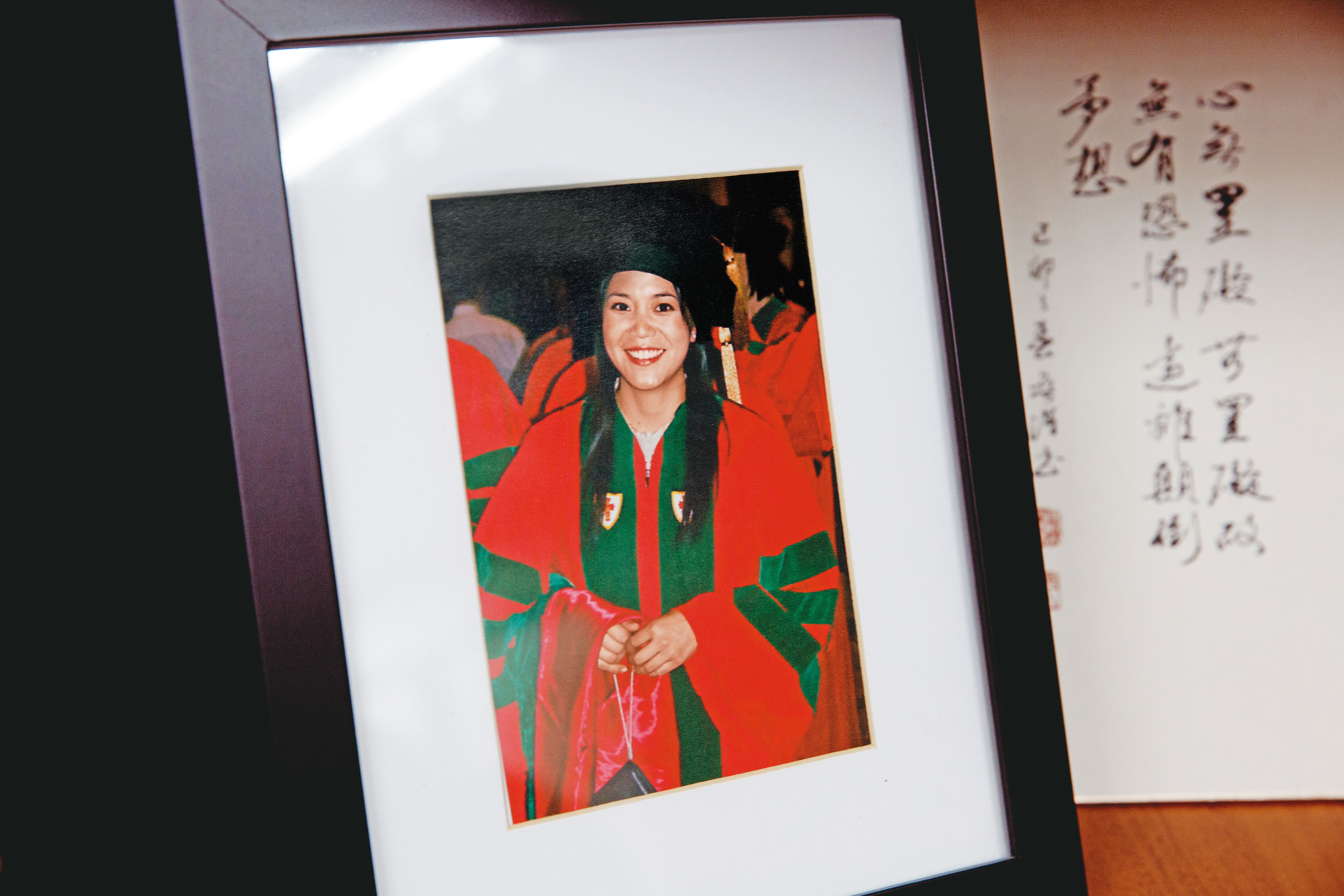 詹啟賢的女兒詹慧文(圖)也獻身醫界,舊金山第一例社區感染新冠肺炎,是她女兒診斷出來的。